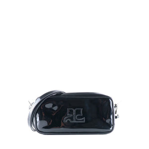 COURRÈGES - Patent leather shoulder bag