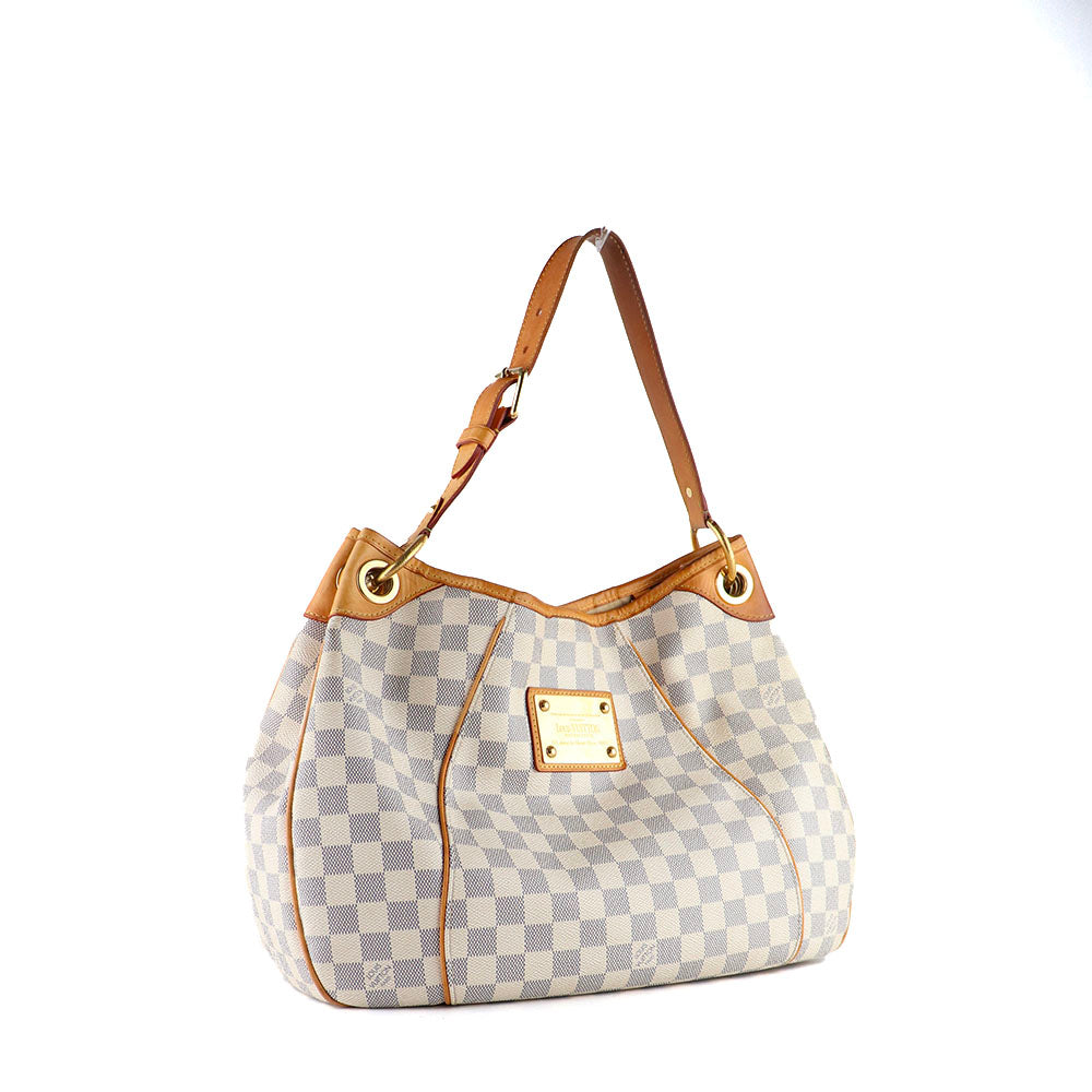 LOUIS VUITTON - Sac cabas Galliera en toile damier azur