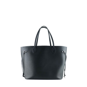LOUIS VUITTON - Neverfull MM shopping bag in black epi leather