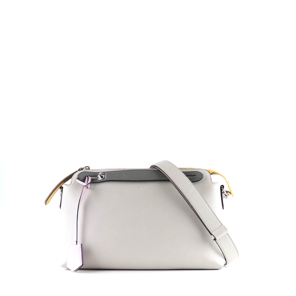 FENDI - By The Way shoulder bag in gray leather