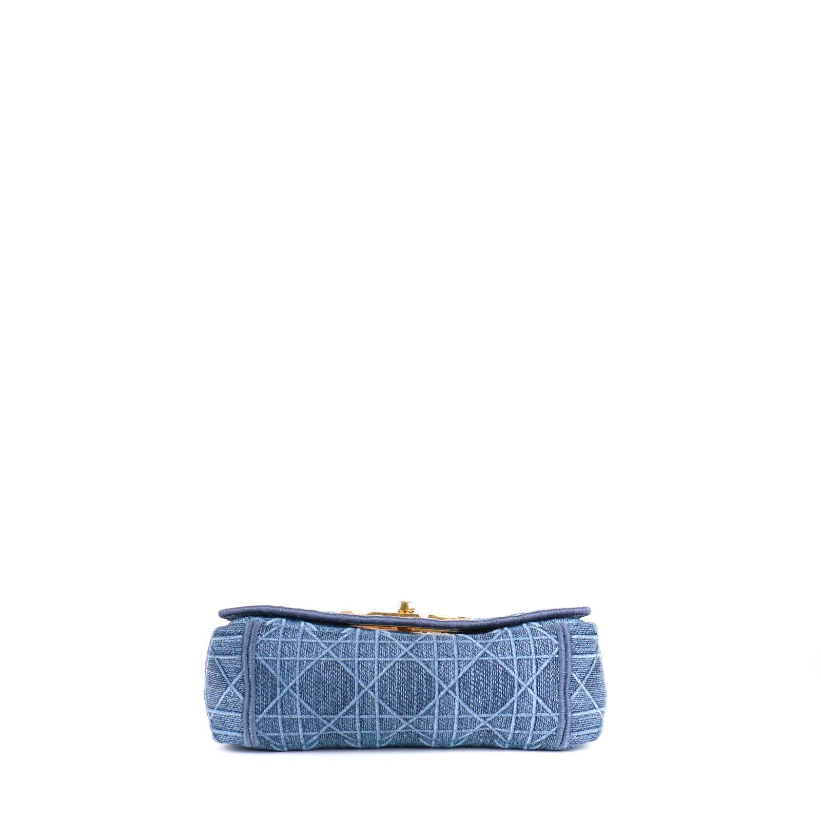 DIOR - Caro Small denim shoulder bag