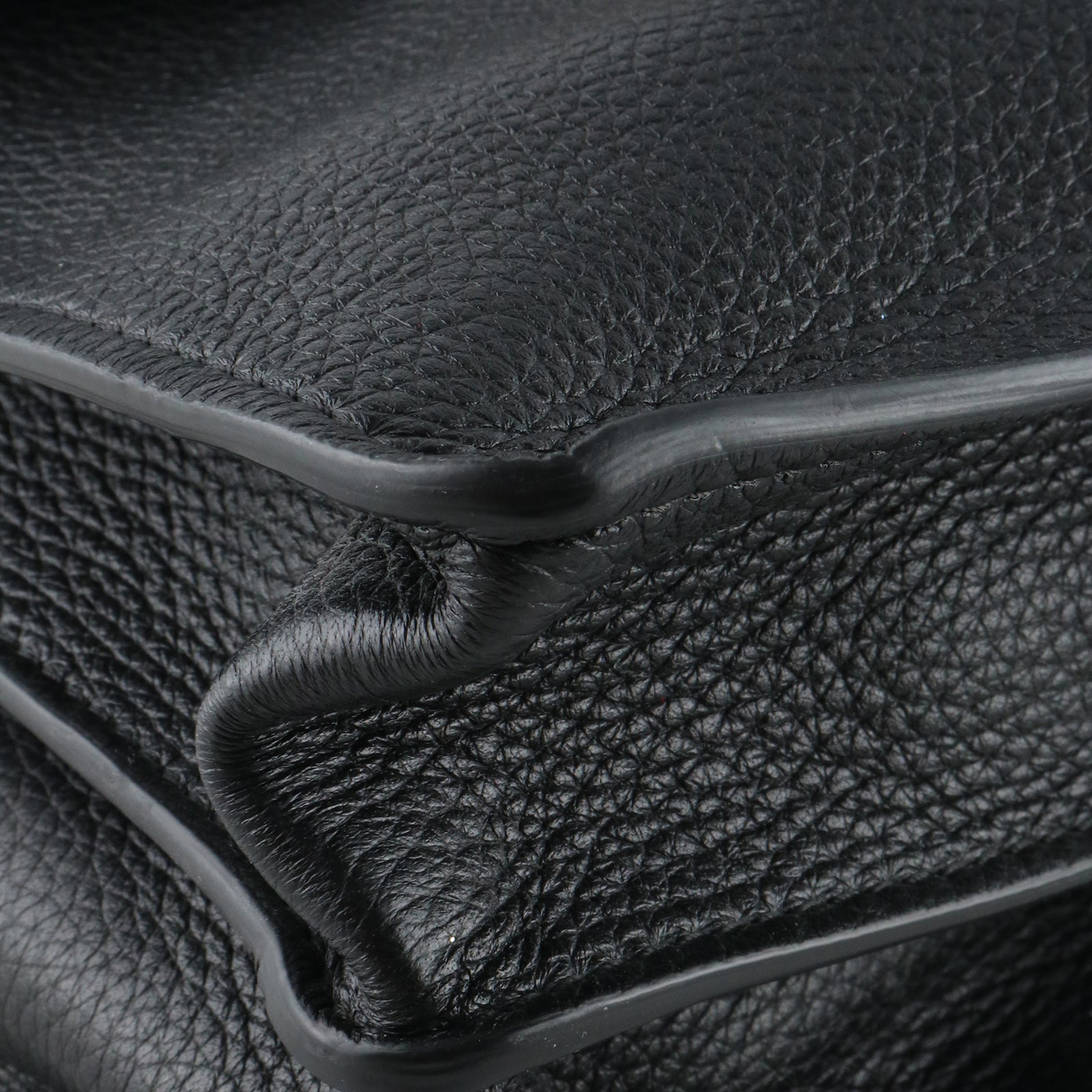 CHLOÉ - Aby shoulder bag in black grained leather