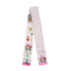 LOUIS VUITTON - Vivienne silk twilly