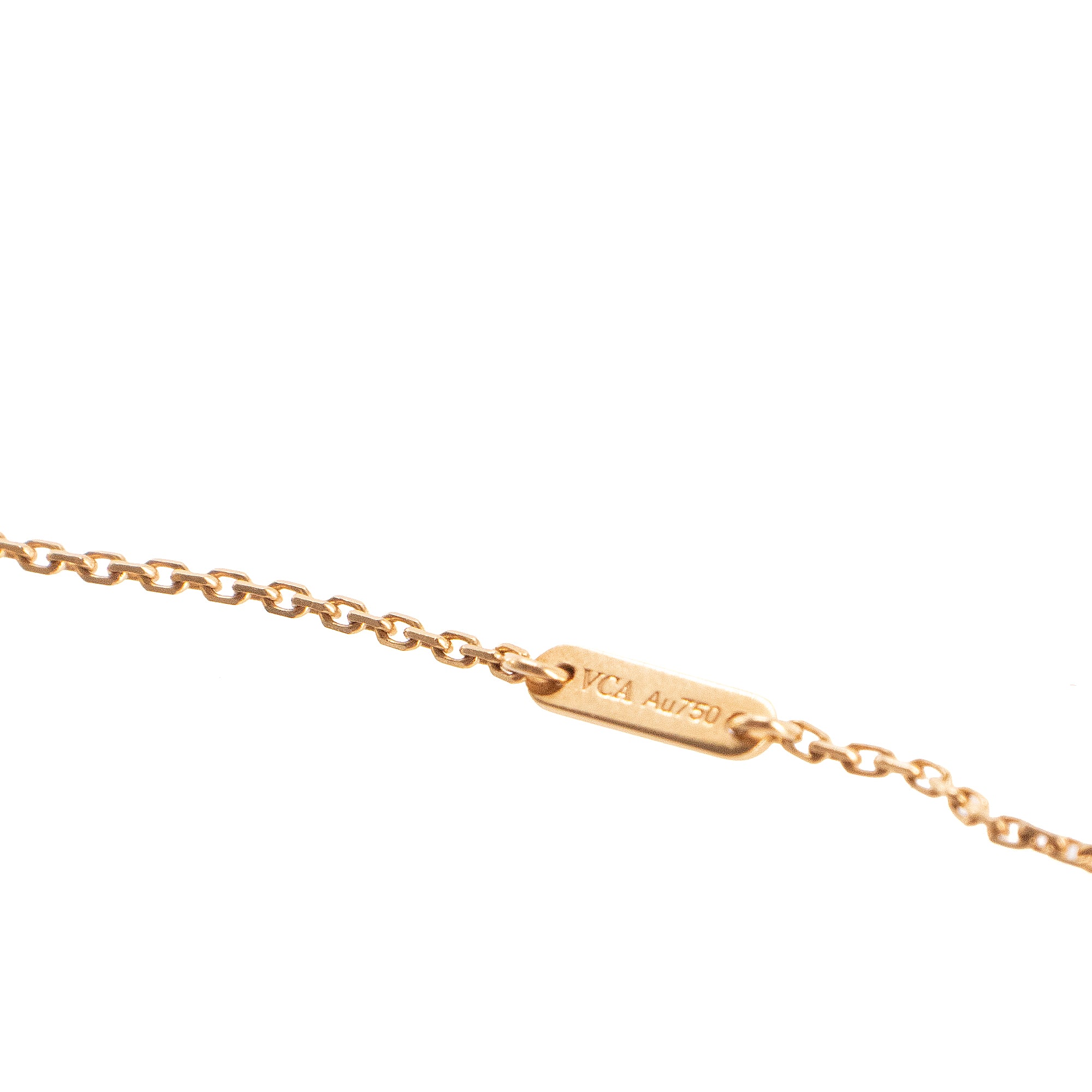 VAN CLEEF &amp; ARPELS - Van Cleef &amp; Arpels Sweet Alhambra pendant in yellow gold