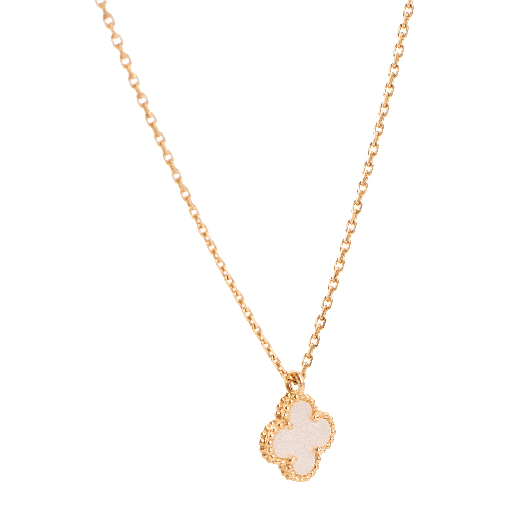 VAN CLEEF &amp; ARPELS - Van Cleef &amp; Arpels Sweet Alhambra pendant in yellow gold