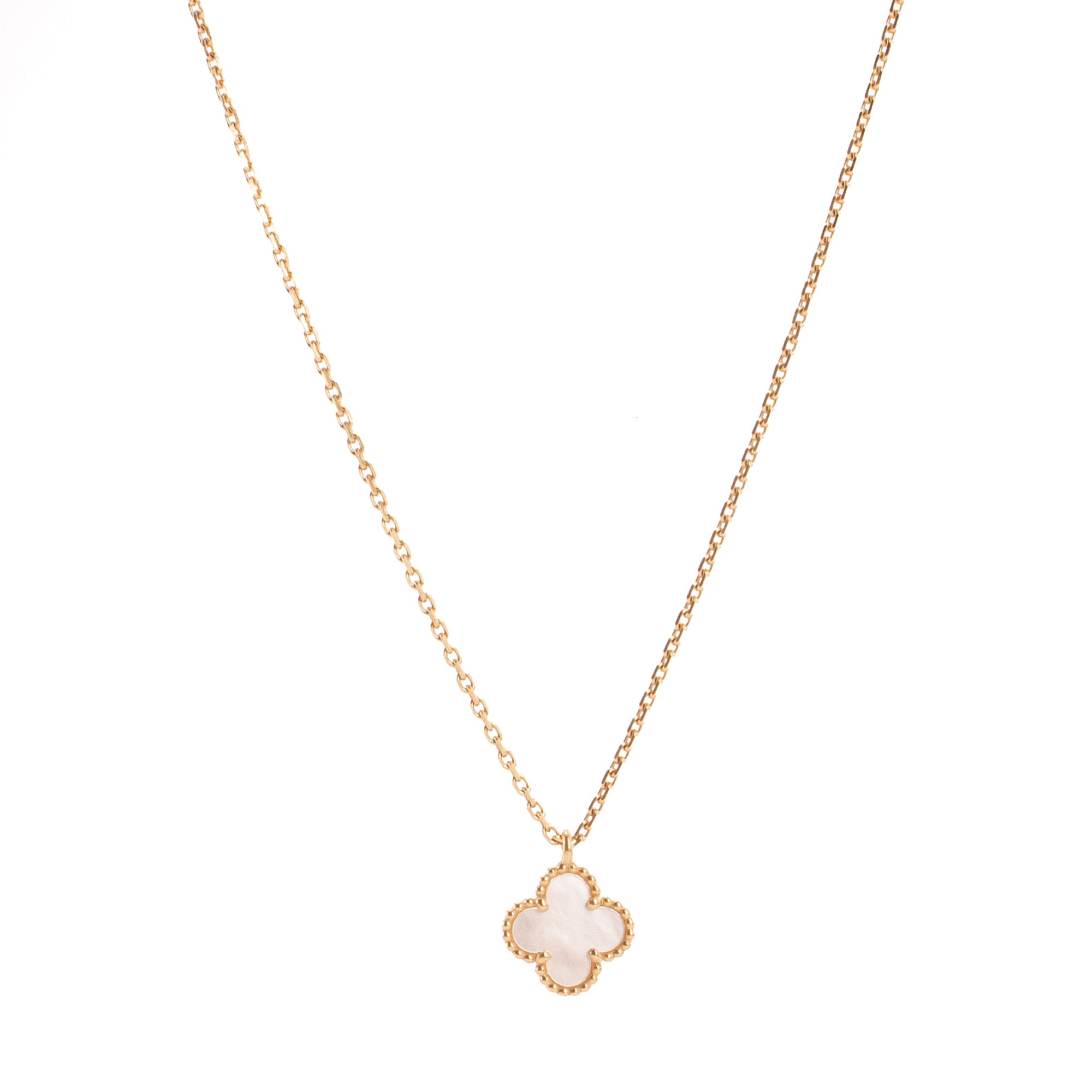 VAN CLEEF &amp; ARPELS - Van Cleef &amp; Arpels Sweet Alhambra pendant in yellow gold