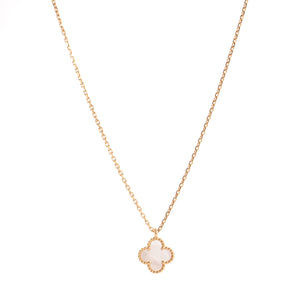 VAN CLEEF & ARPELS - Pendentif Sweet Alhambra Van Cleef & Arpels en or jaune