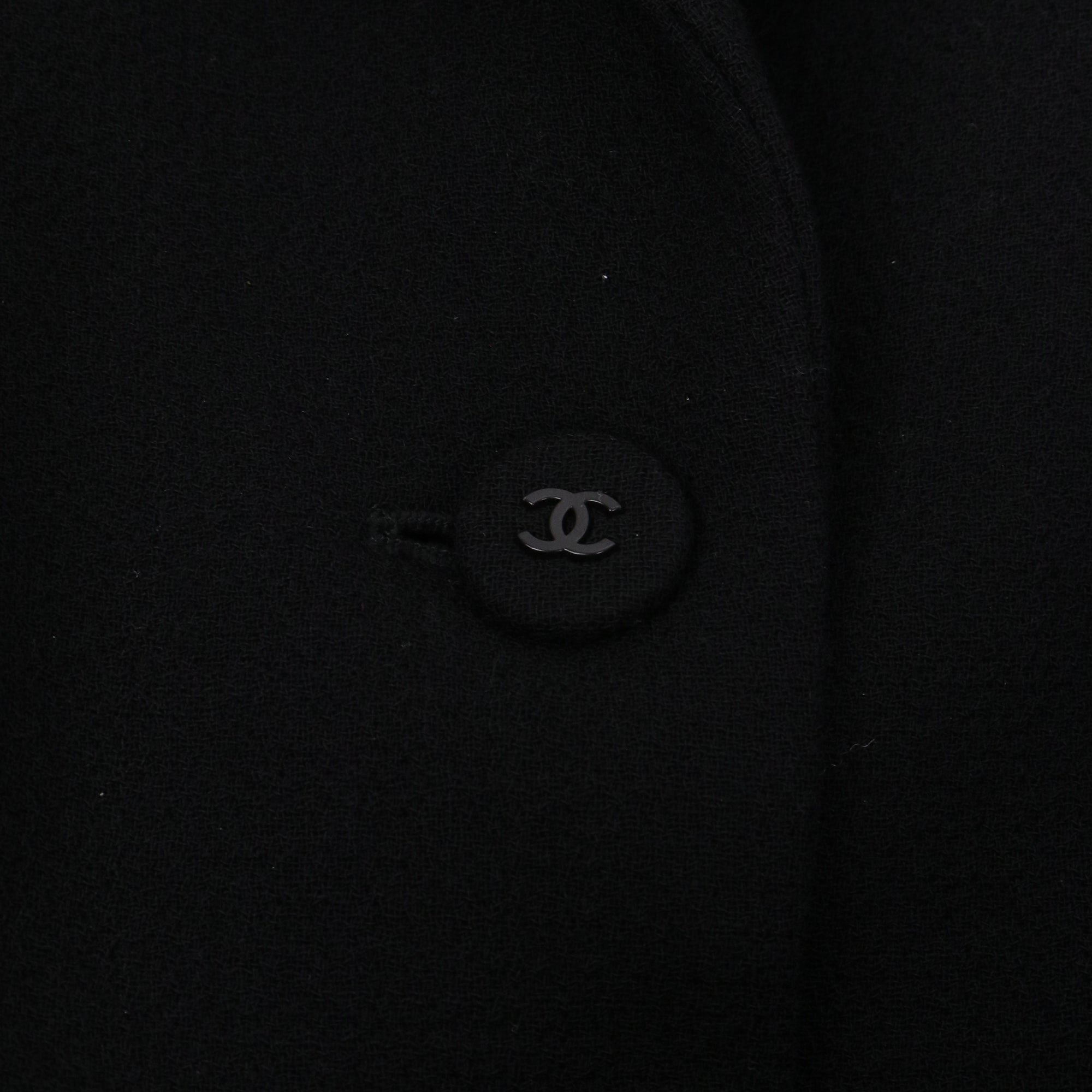 CHANEL - Veste blazer Chanel en laine noire (T40)