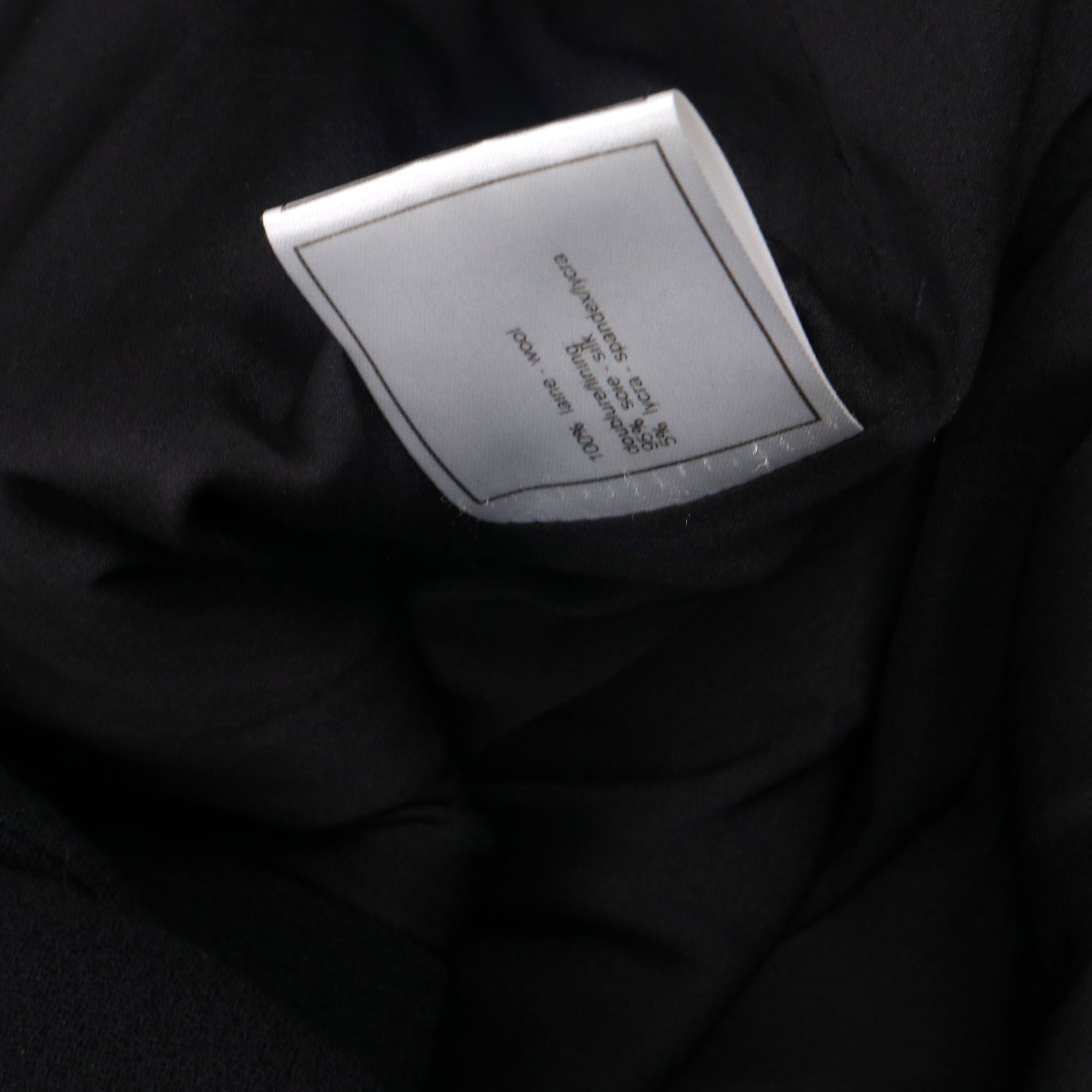 CHANEL - Veste blazer Chanel en laine noire (T40)