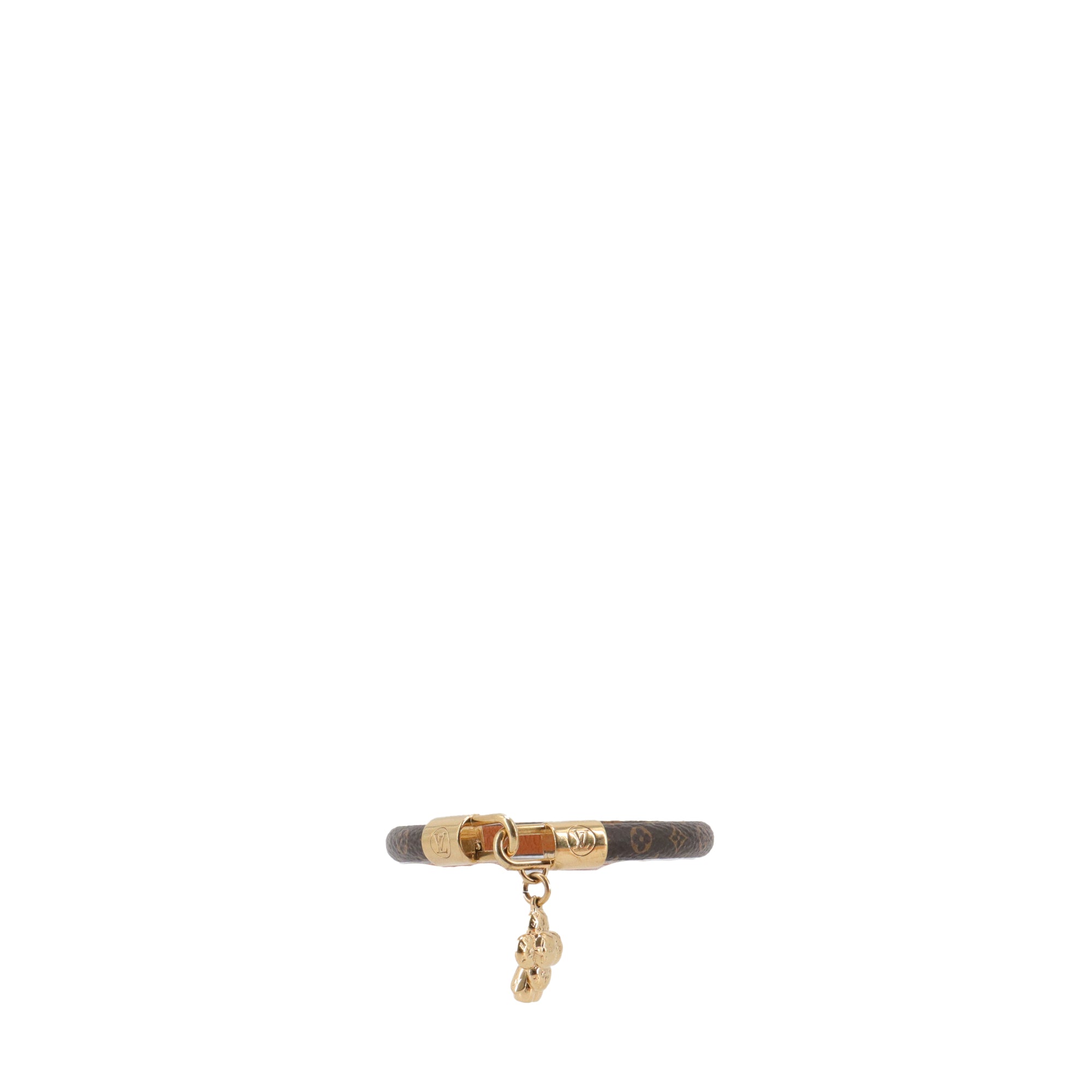 LOUIS VUITTON - Bracelet Vivienne Louis Vuitton en toile monogrammée