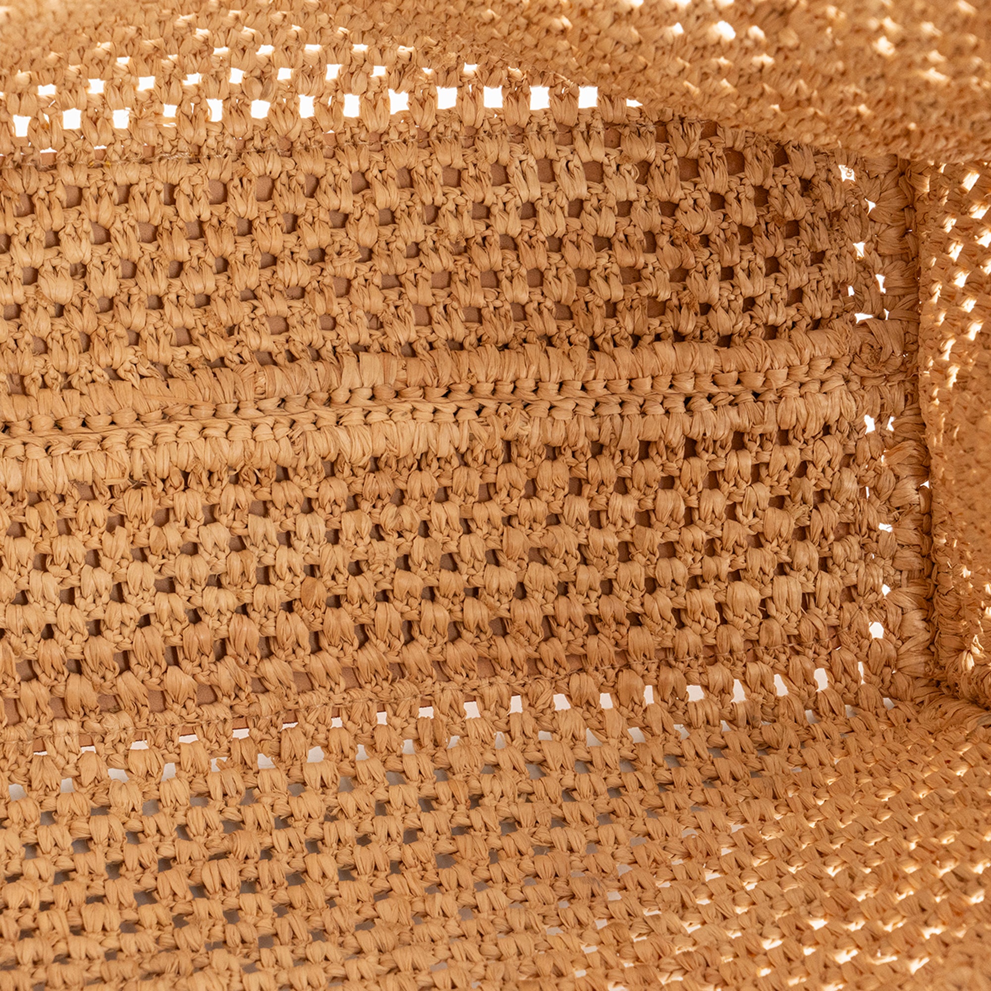 LOUIS VUITTON - Sac cabas Onthego MM Louis Vuitton en paille et cuir naturel