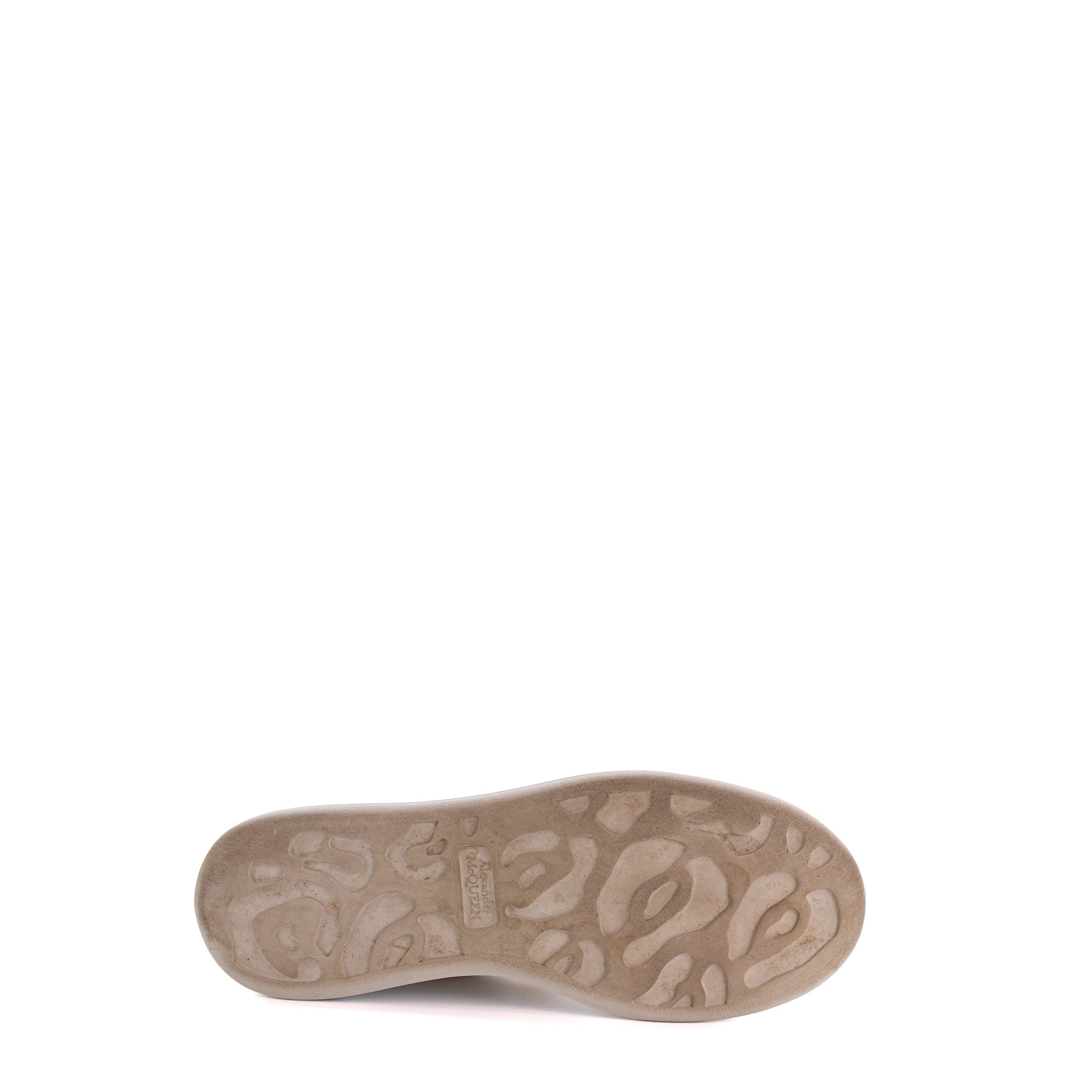 ALEXANDER MCQUEEN - Oversize Alexander Mcqueen sneakers in white and pink leather (T38)