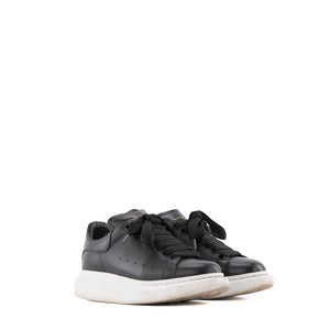 ALEXANDER MCQUEEN - Sneakers Oversize Alexander McQueen en cuir noir (T37.5)