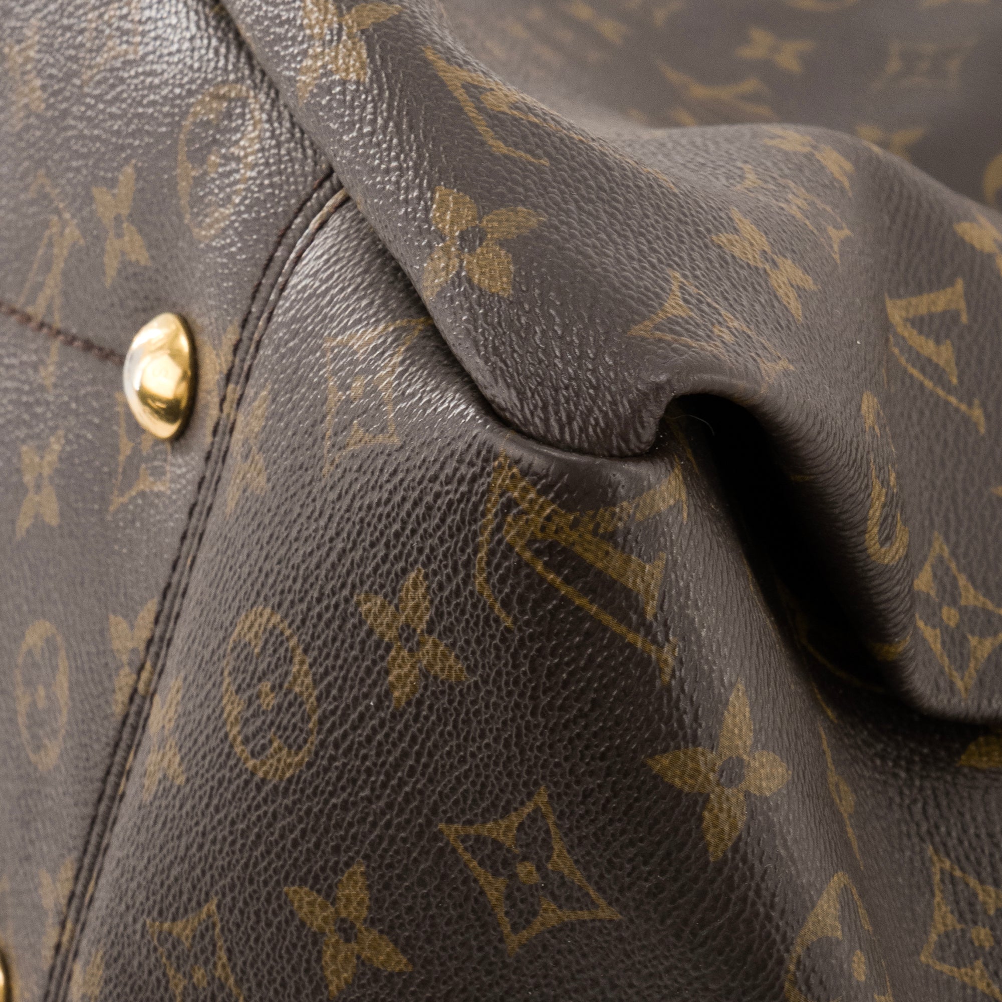 LOUIS VUITTON - Sac à main Artsy Louis Vuitton en toile enduite monogrammée