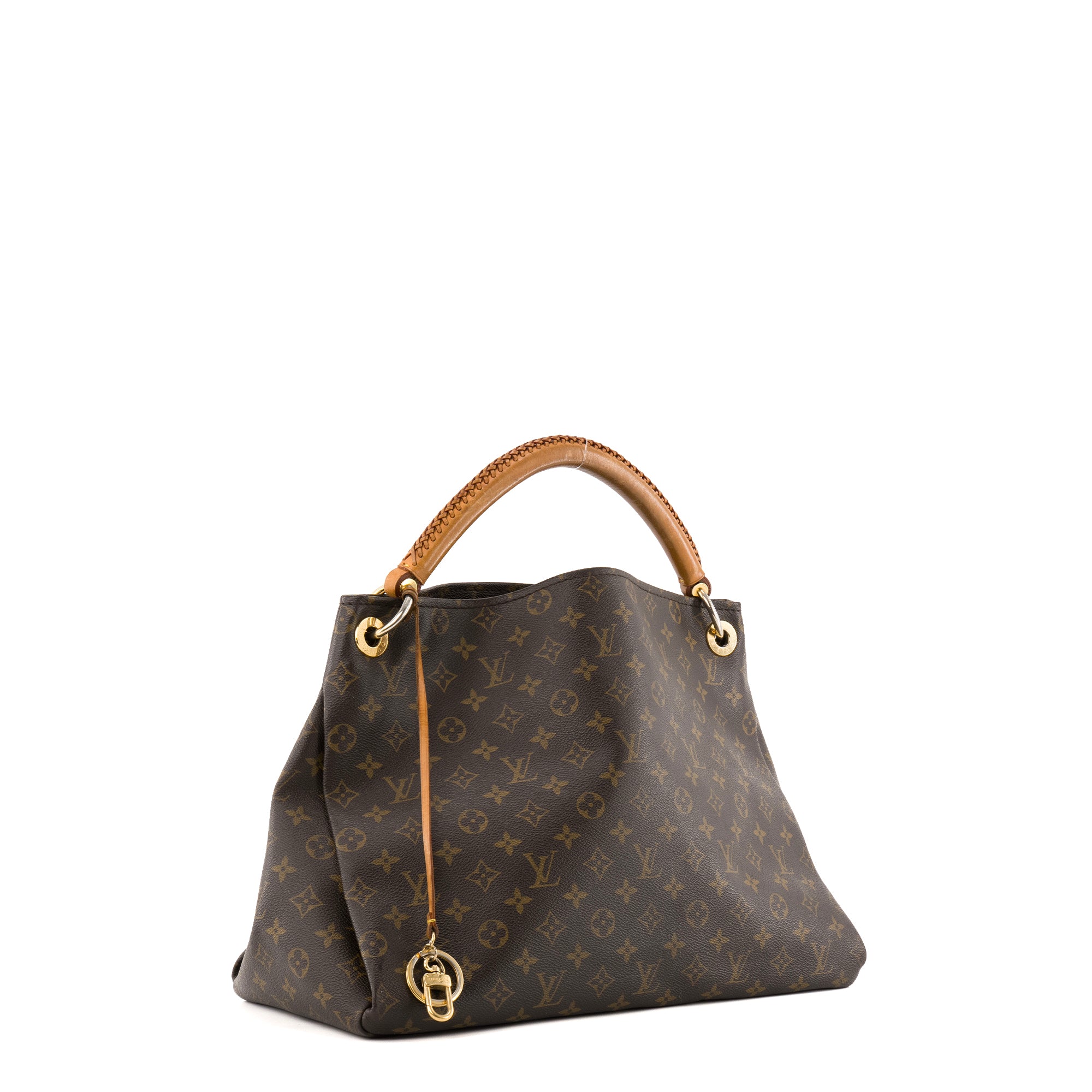 LOUIS VUITTON - Sac à main Artsy Louis Vuitton en toile enduite monogrammée