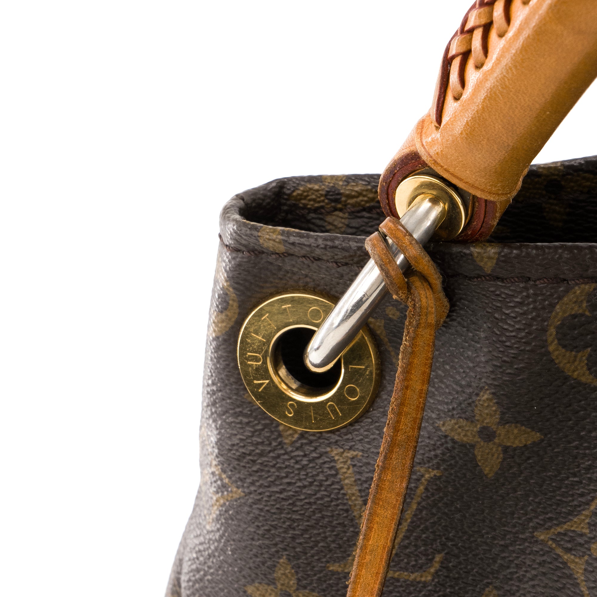LOUIS VUITTON - Sac à main Artsy Louis Vuitton en toile enduite monogrammée