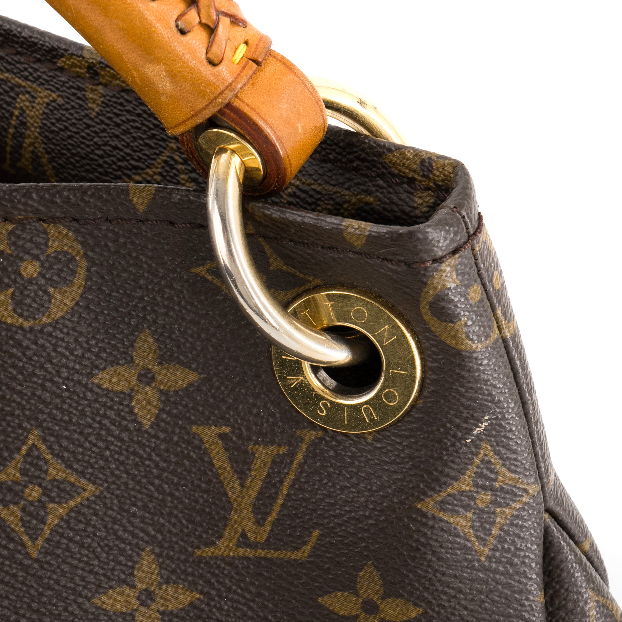 LOUIS VUITTON - Sac à main Artsy Louis Vuitton en toile enduite monogrammée