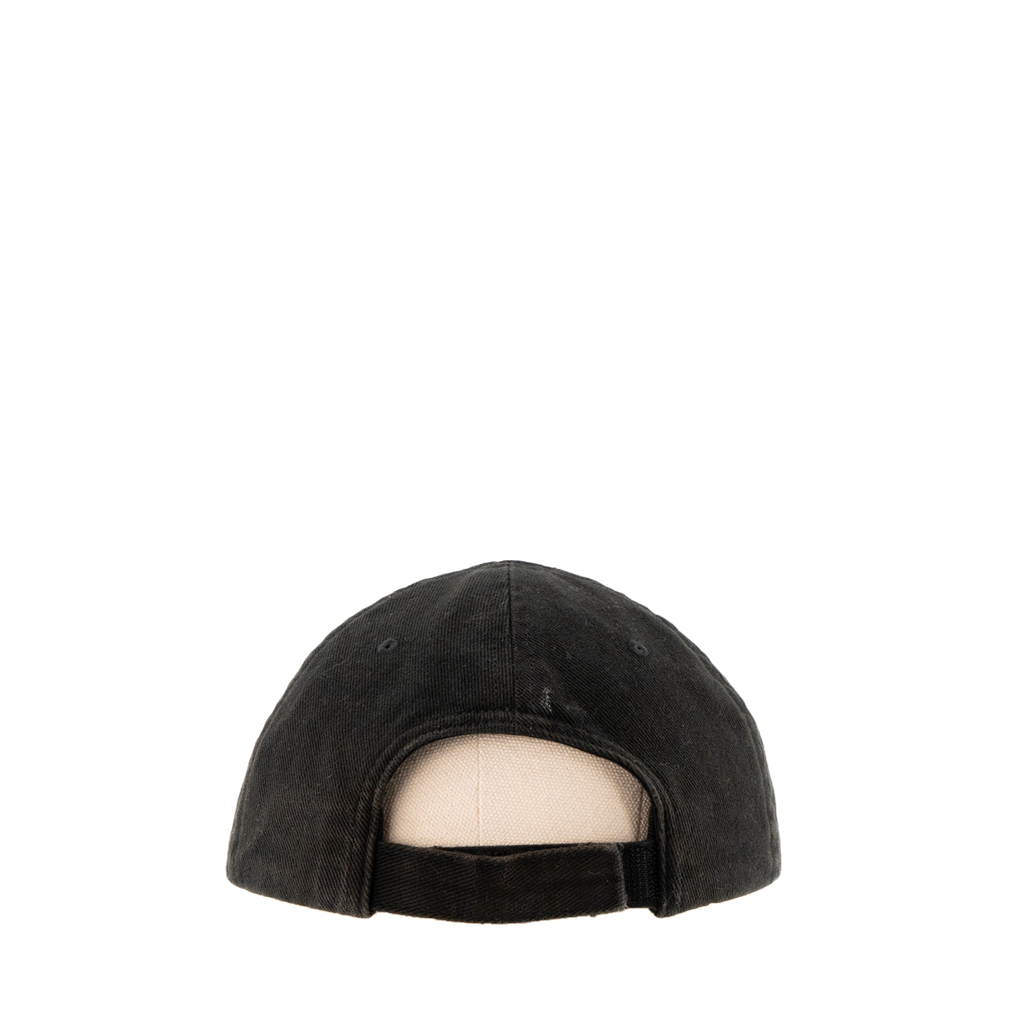 BALENCIAGA - Casquette Languages Balenciaga en toile noire (L)