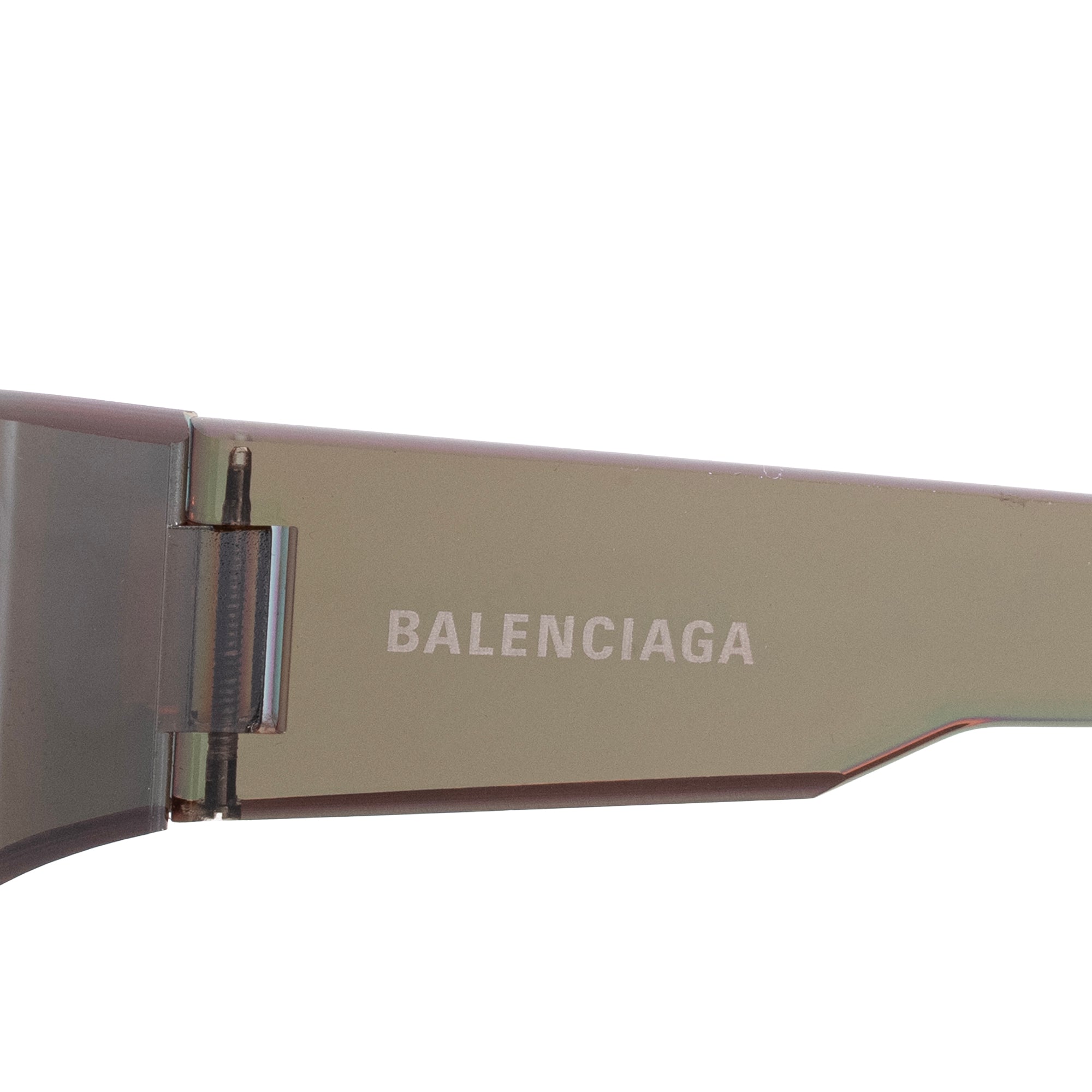 BALENCIAGA - Lunettes de soleil BB0040S Balenciaga en plastique iridescent