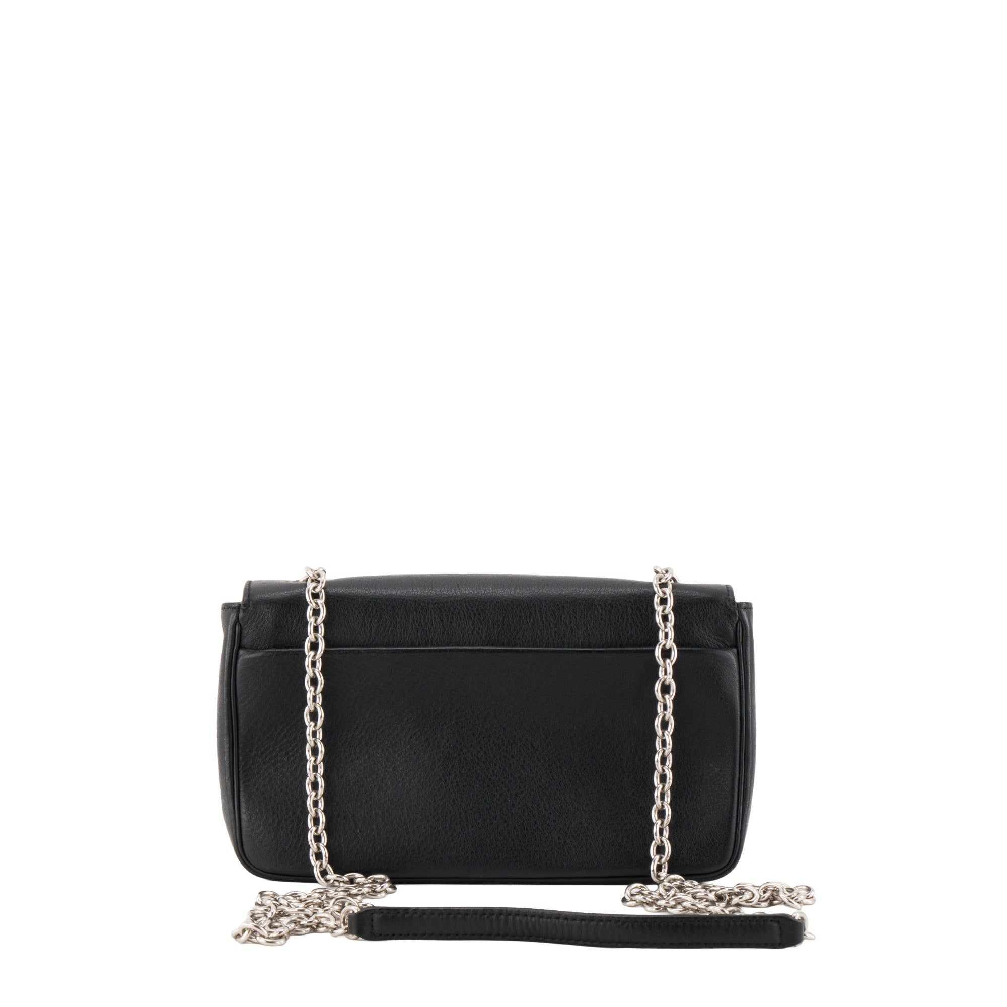 BALENCIAGA - Sac à bandoulière Everyday Balenciaga en cuir grainé noir