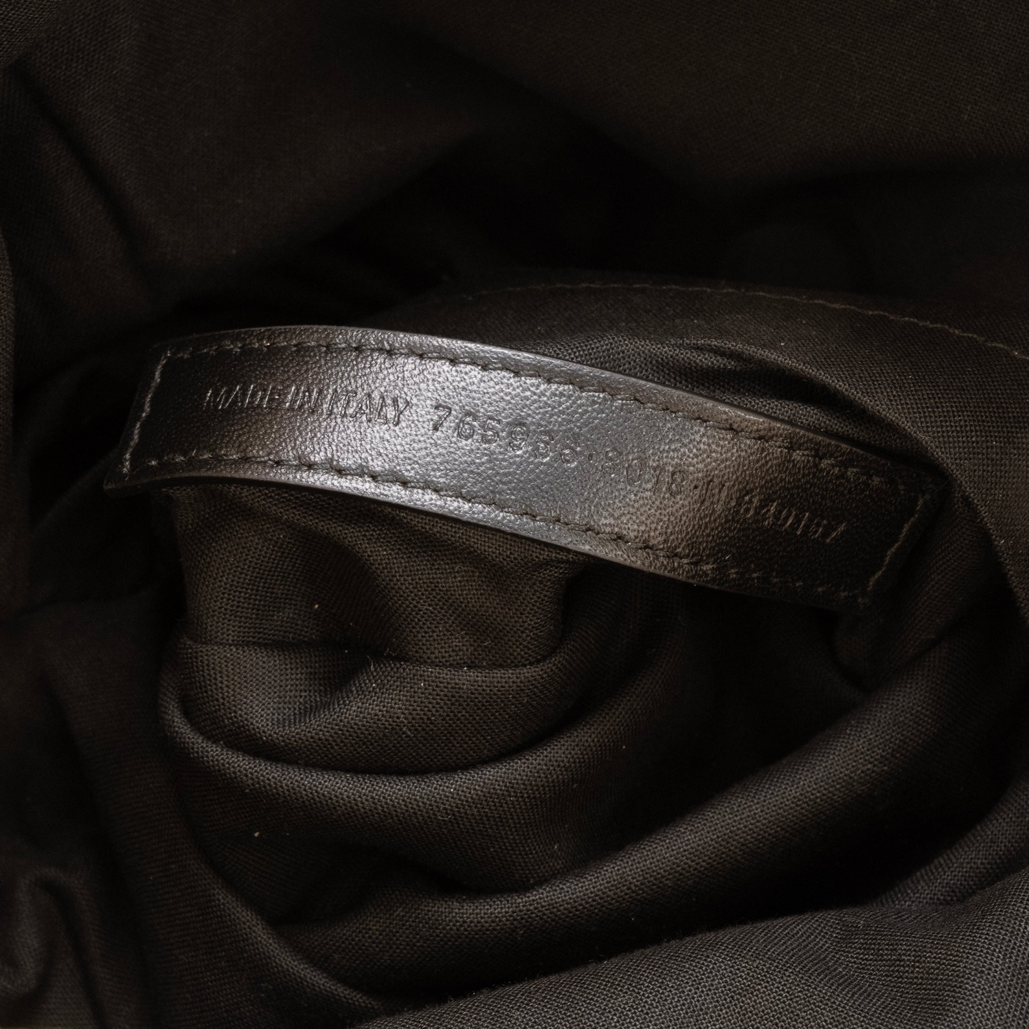 BALENCIAGA - Sac à bandoulière Monaco moyen Balenciaga en cuir froissé doré