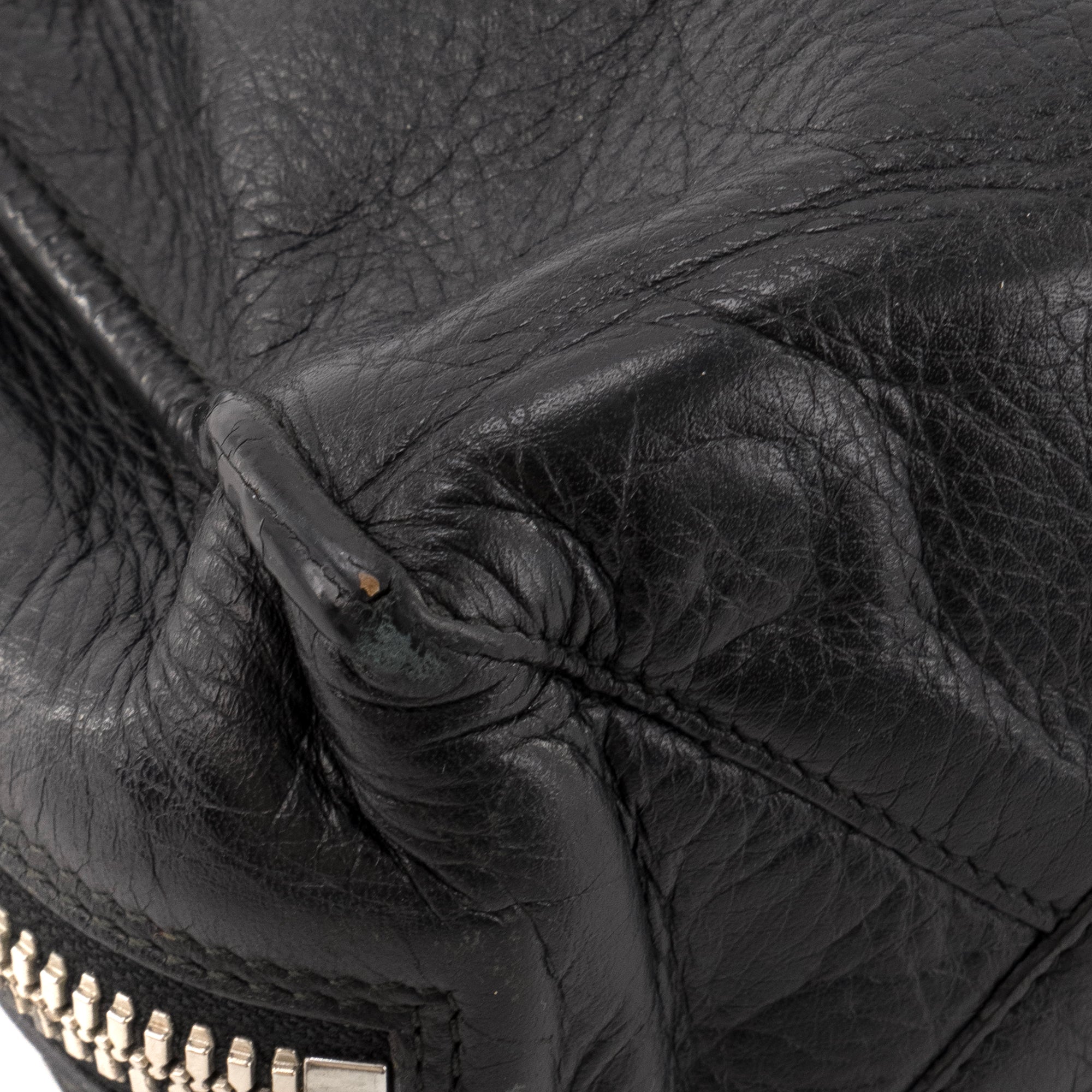 BALENCIAGA - Sac à bandoulière Papier A5 Balenciaga en cuir noir