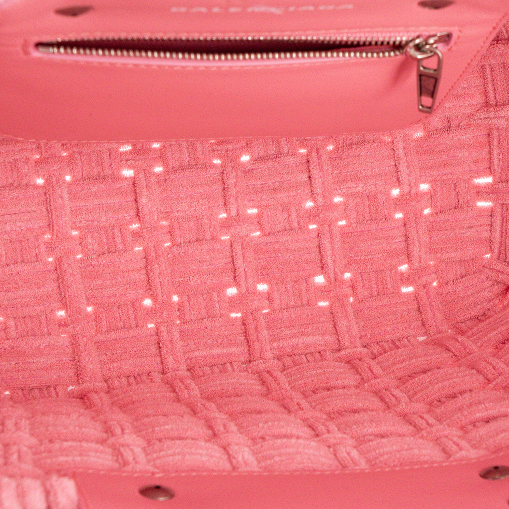 BALENCIAGA - Sac cabas Bistro Balenciaga en toile rose