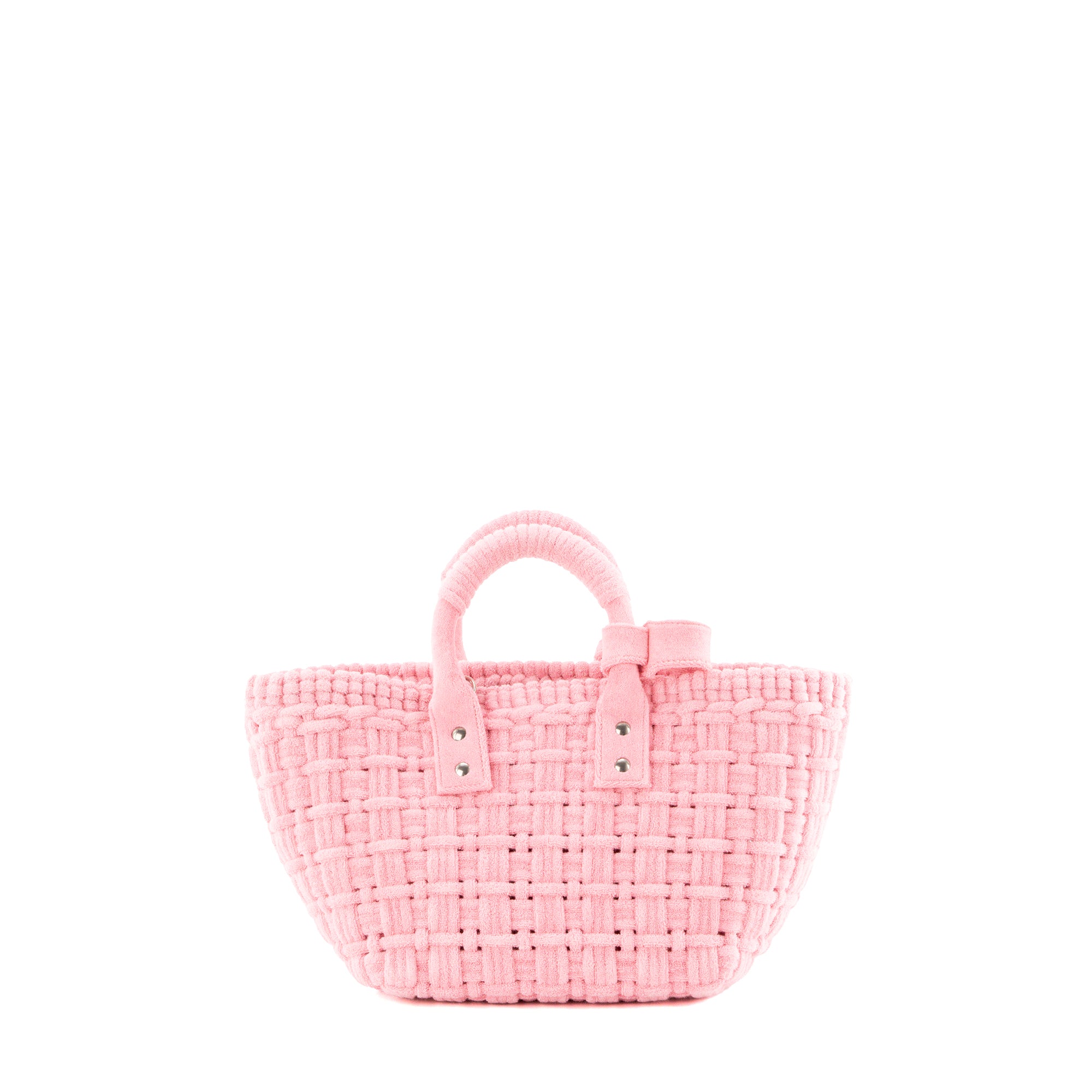 BALENCIAGA - Sac cabas Bistro Balenciaga en toile rose