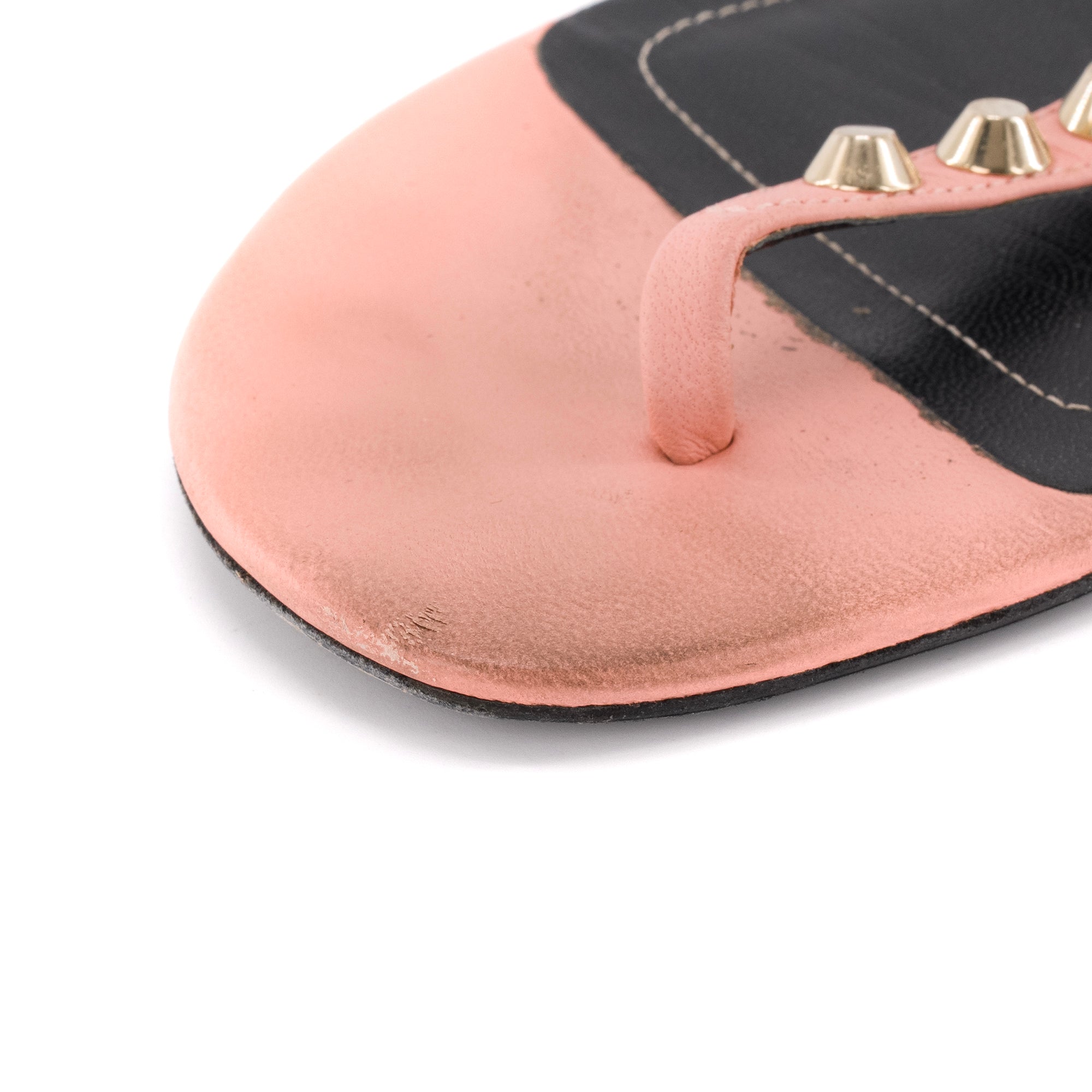 BALENCIAGA - Sandales Balenciaga en cuir rose (T37)