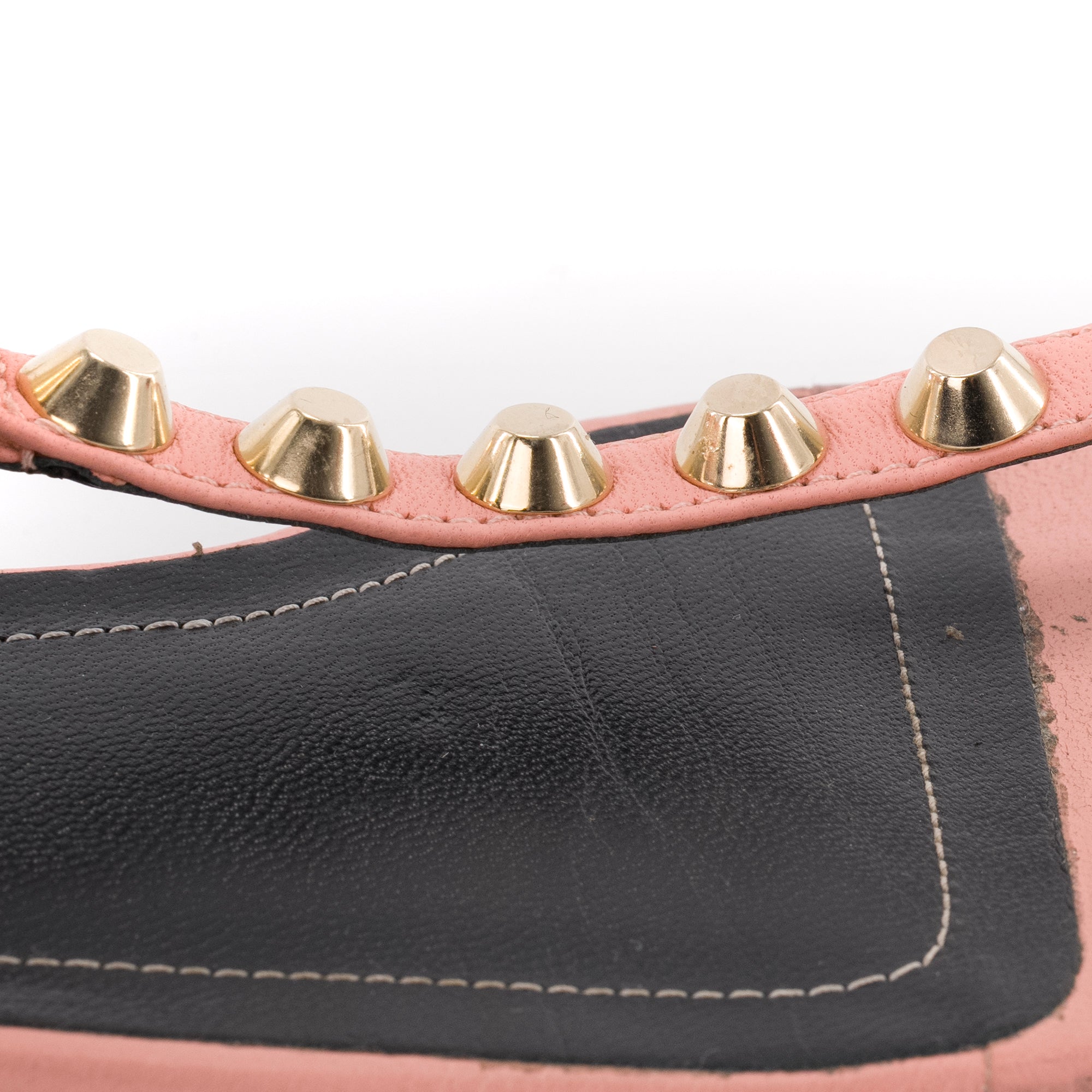 BALENCIAGA - Sandales Balenciaga en cuir rose (T37)