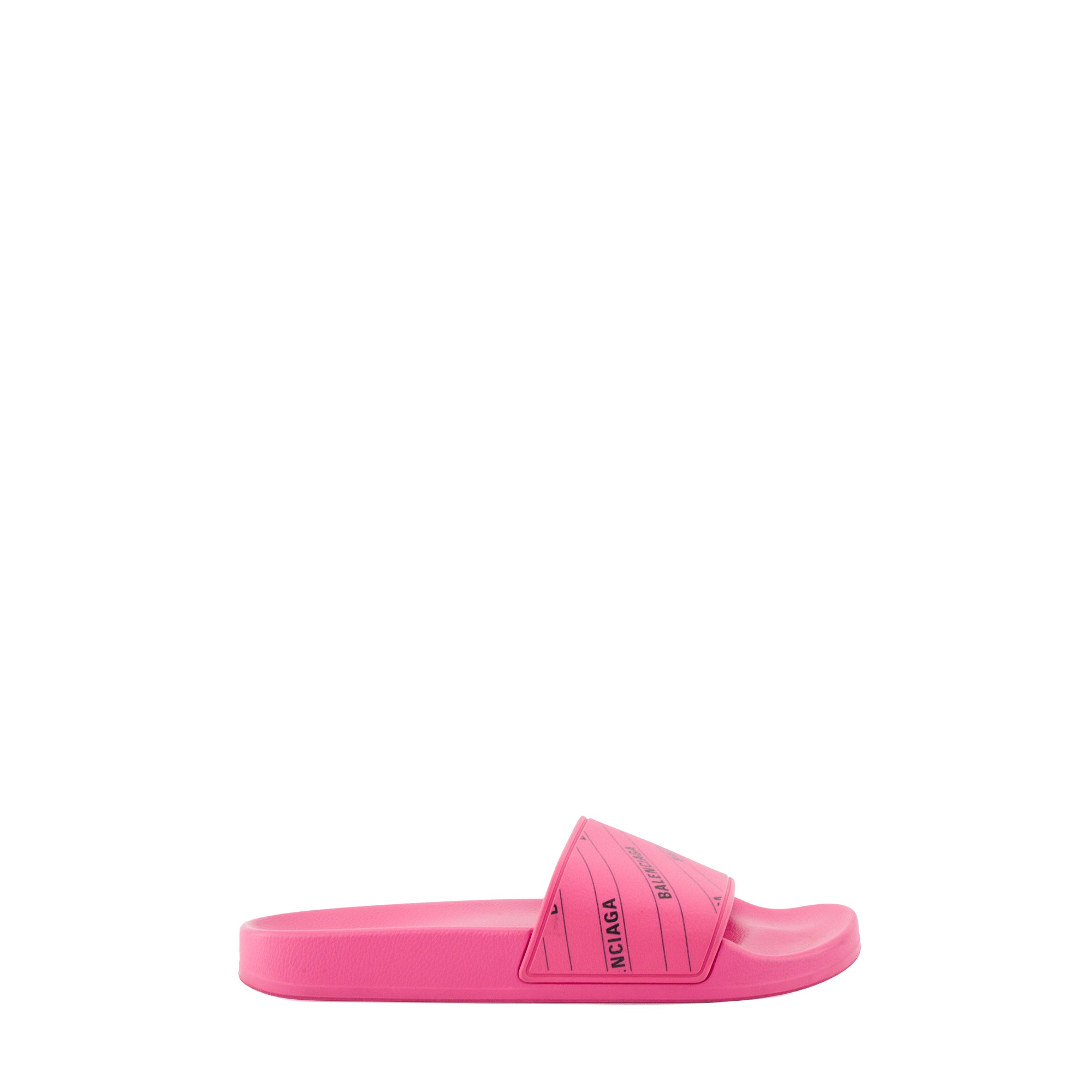 BALENCIAGA - Sandales Pool Balenciaga en caoutchouc rose (T36)