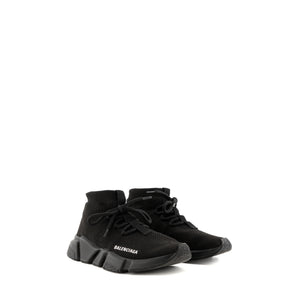 BALENCIAGA - Sneakers Speed Lace-Up Balenciaga en toile noire (T37)