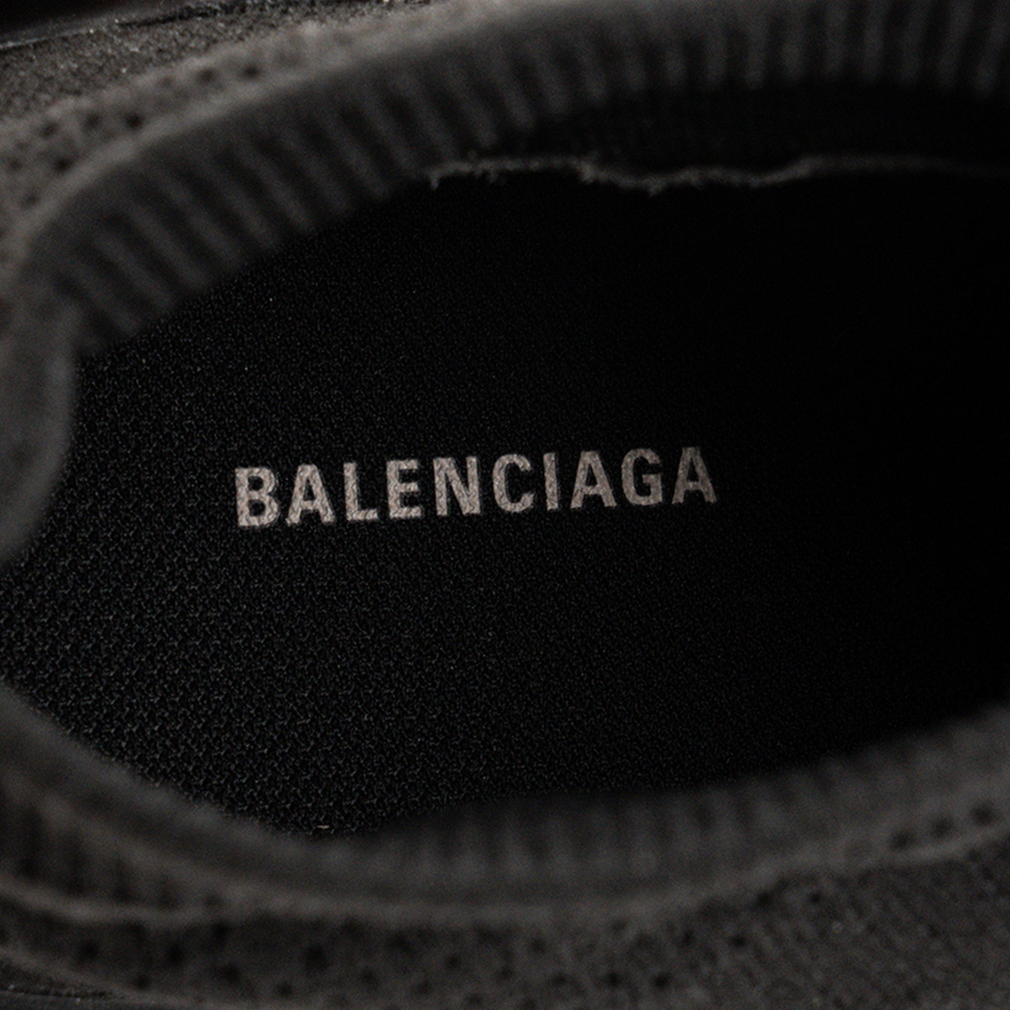 BALENCIAGA - Sneakers Speed Lace-Up Balenciaga en toile noire (T37)