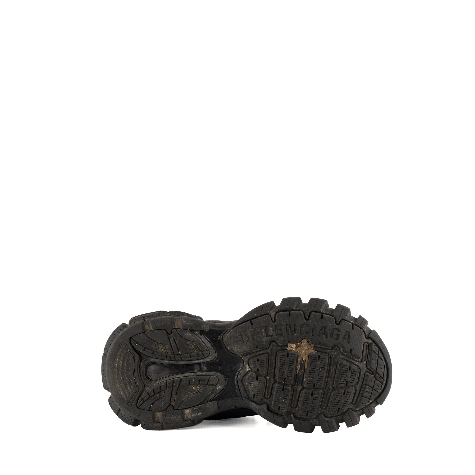 BALENCIAGA - Sneakers Track Balenciaga en toile et caoutchouc noir (T36)