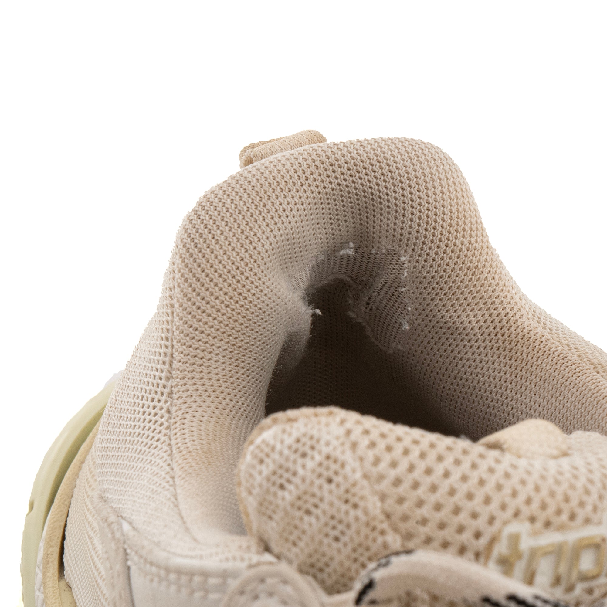 BALENCIAGA - Sneakers Triple S Balenciaga en toile et cuir beige (T38)