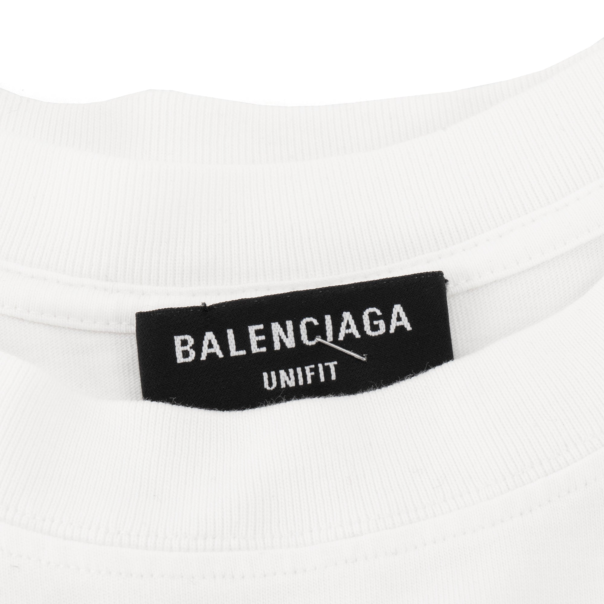 BALENCIAGA - Tee shirt oversize I Love Earth Balenciaga en coton blanc (S)