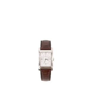 BAUME & MERCIER - Montre Wristwatch Hampton Baume & Mercier en métal argenté