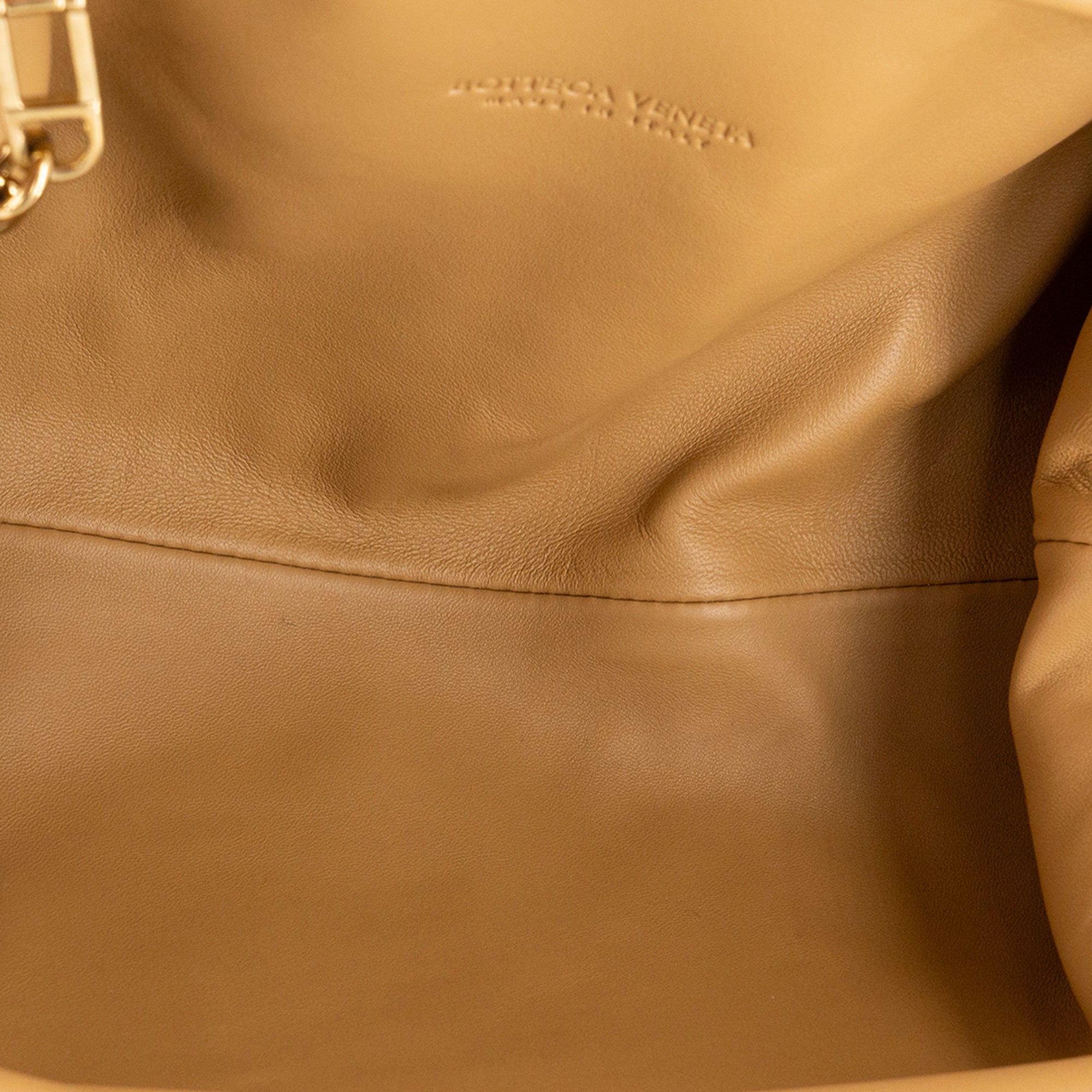 BOTTEGA VENETA - Sac à main Lauren 1980 Bottega Veneta en cuir lisse marron