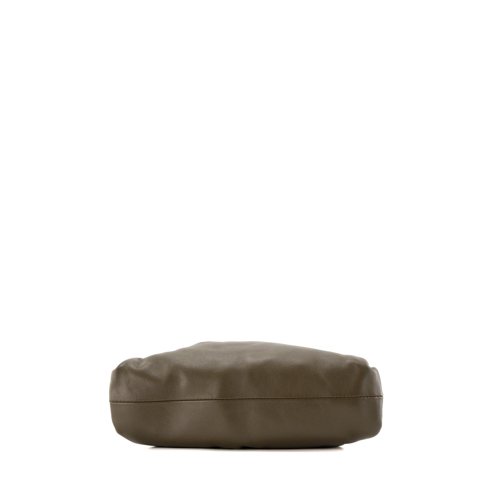BOTTEGA VENETA - Sac à bandoulière Pouch Bottega Veneta en cuir lisse kaki
