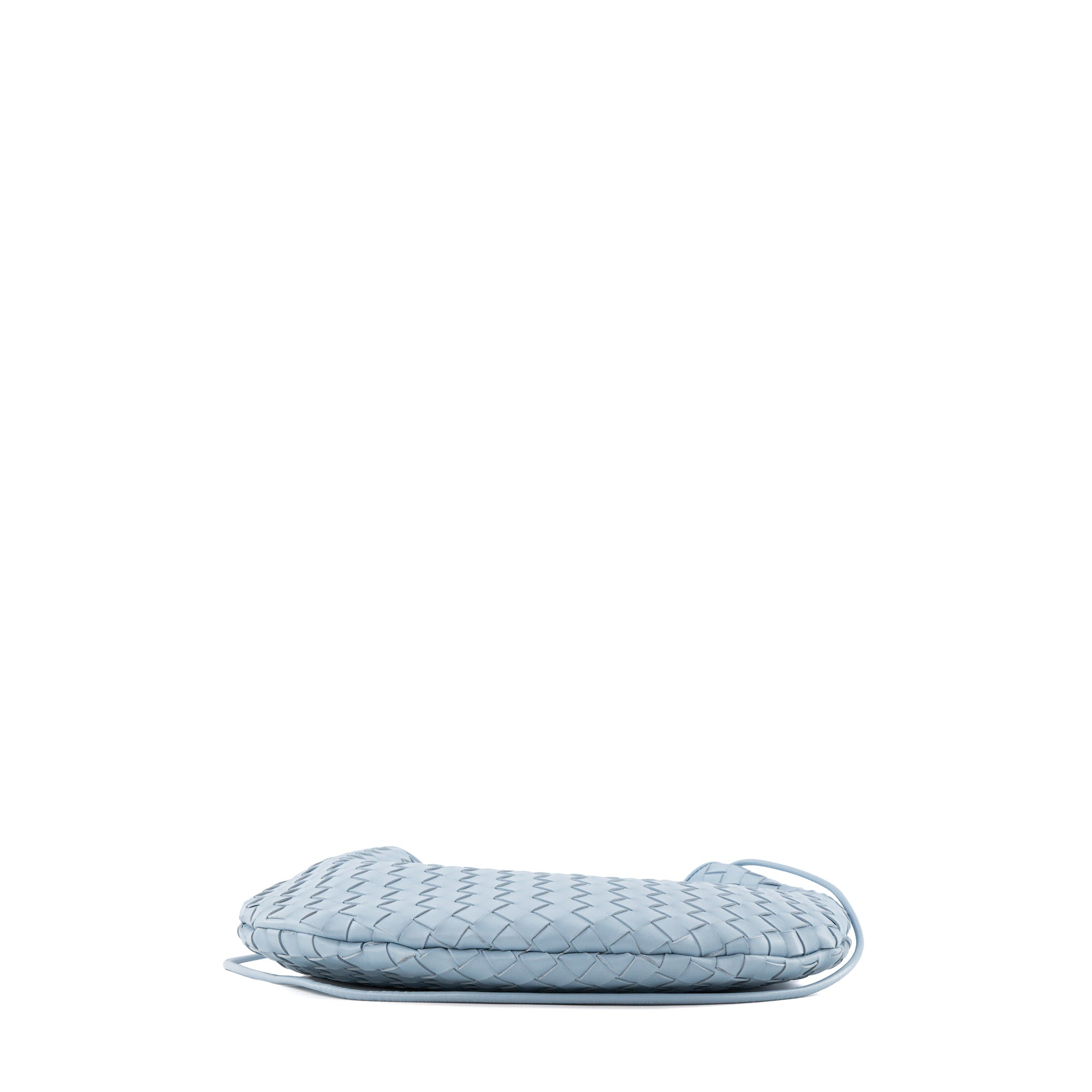 BOTTEGA VENETA - Sac à bandoulière Sardine Bottega Veneta en cuir intrecciato bleu