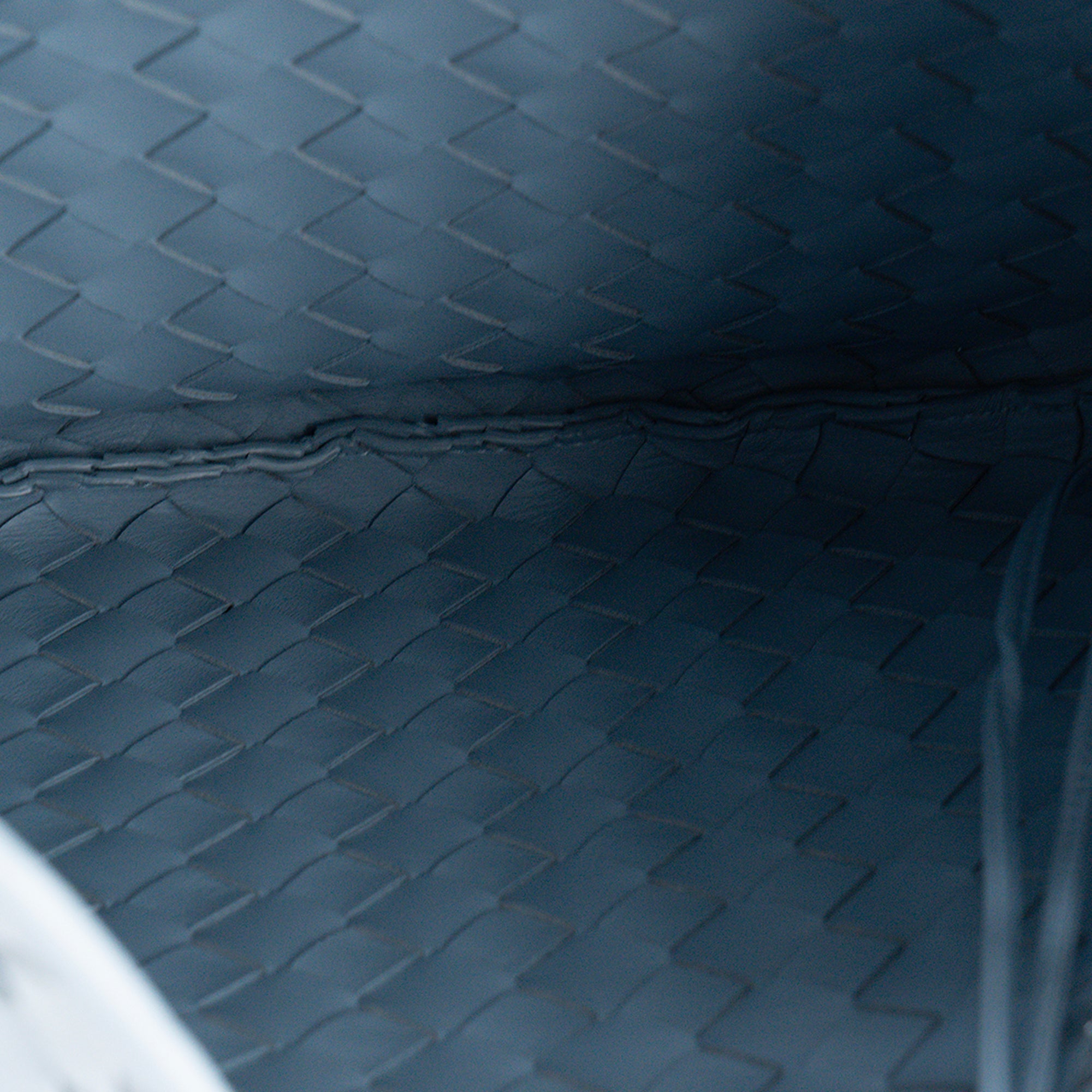 BOTTEGA VENETA - Sac à bandoulière Sardine Bottega Veneta en cuir intrecciato bleu