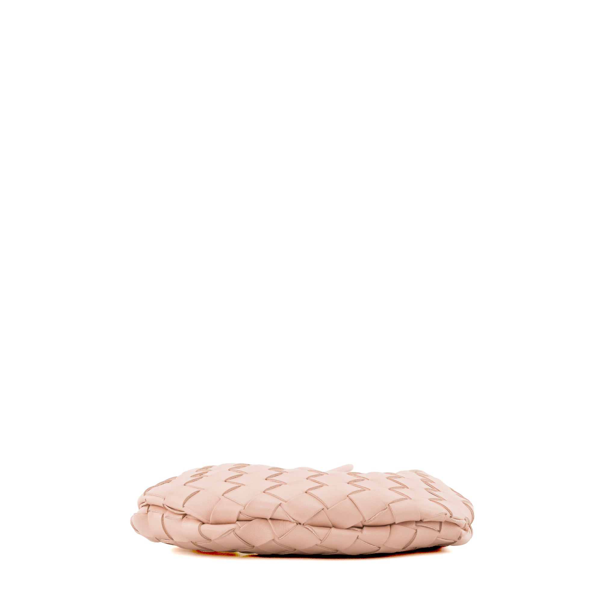 BOTTEGA VENETA - Sac à bandoulière Sardine Micro Bottega Veneta en cuir intrecciato rose