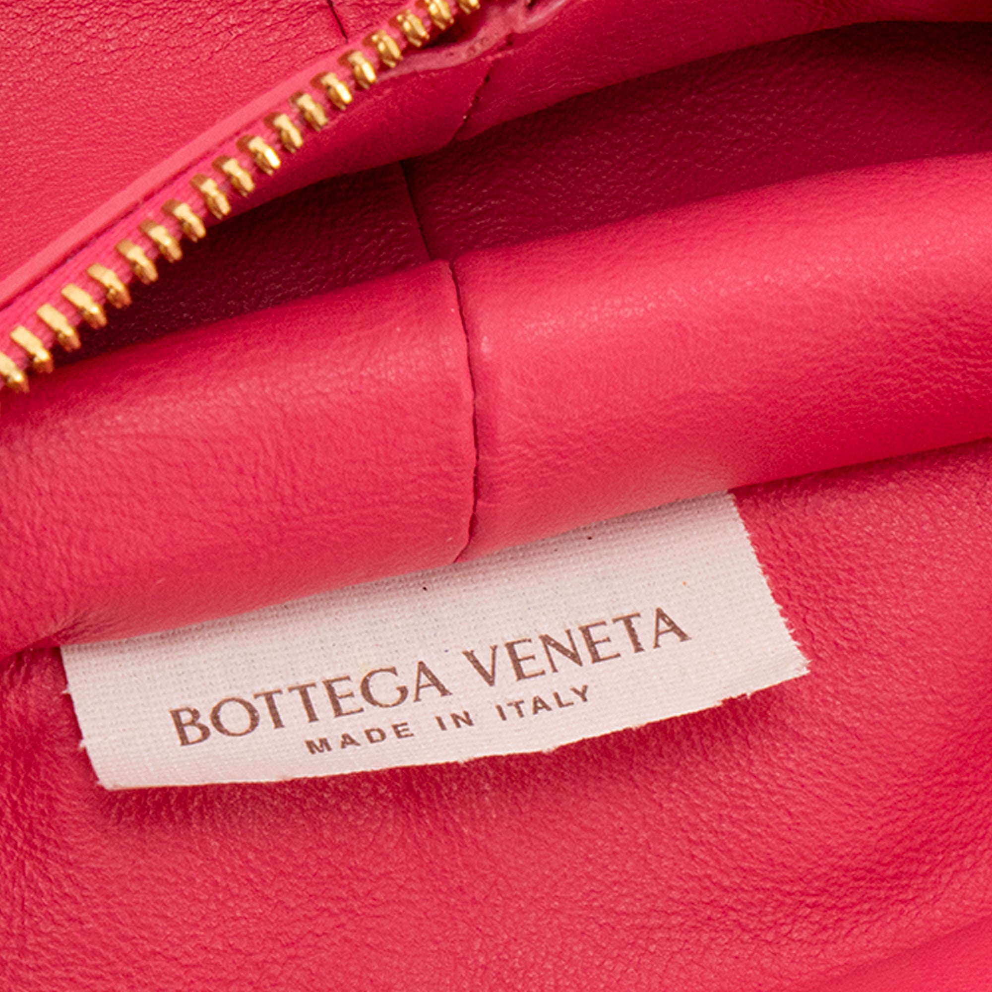 BOTTEGA VENETA - Sac à épaule Double Knot Bottega Veneta en cuir lisse rose