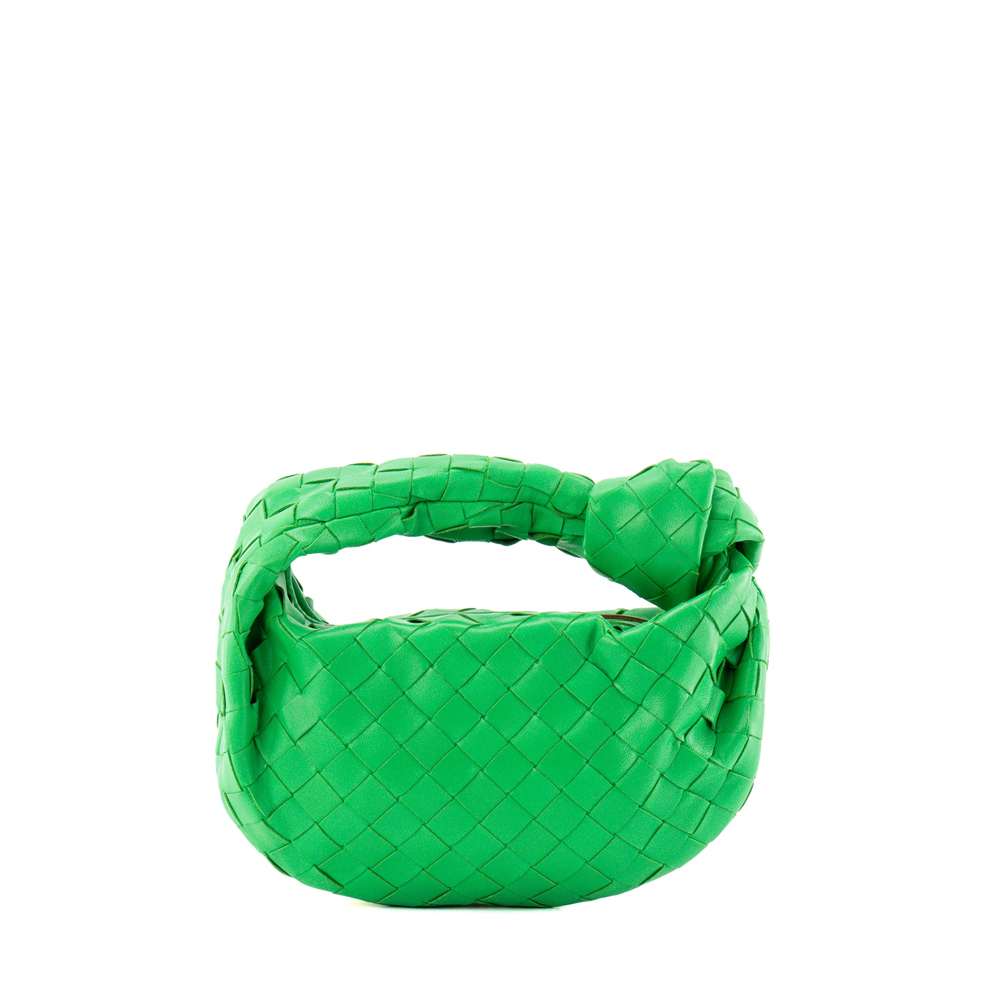 BOTTEGA VENETA - Sac à main Jodie Mini Bottega Veneta en cuir Intrecciato vert