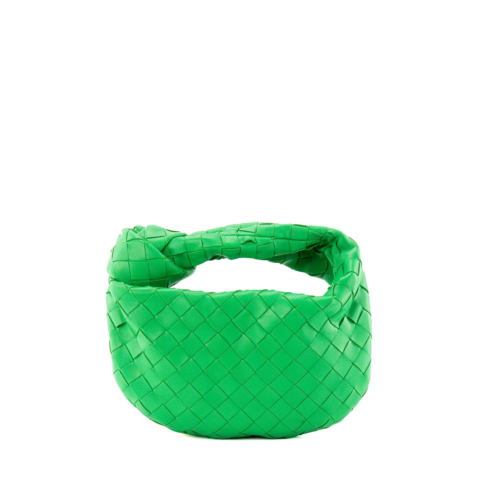 BOTTEGA VENETA - Sac à main Jodie Mini Bottega Veneta en cuir Intrecciato vert
