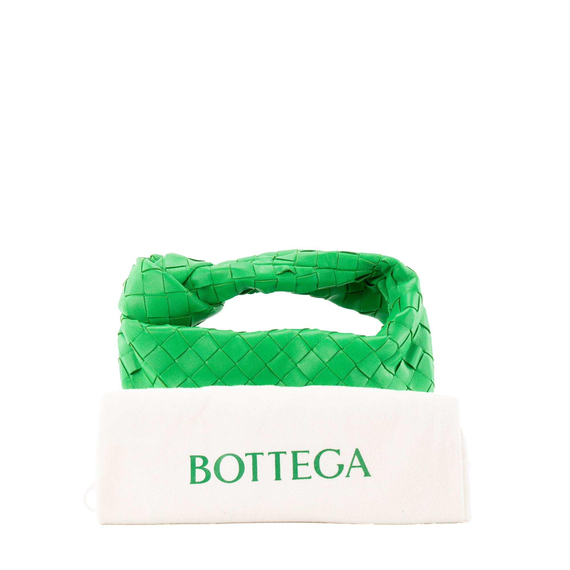 BOTTEGA VENETA - Sac à main Jodie Mini Bottega Veneta en cuir Intrecciato vert