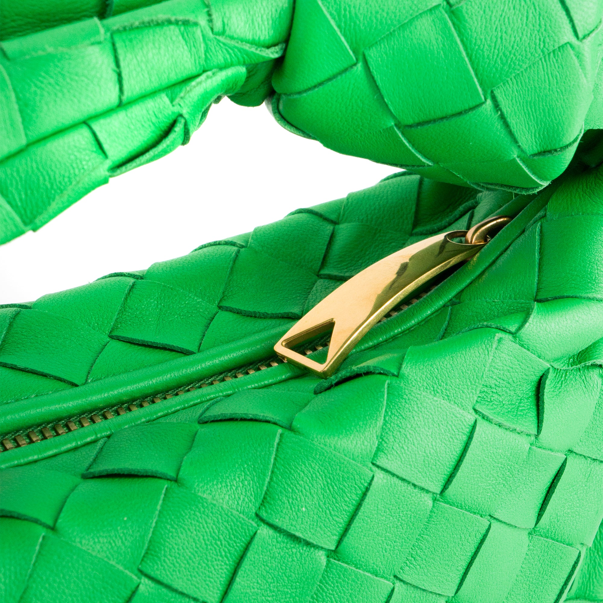 BOTTEGA VENETA - Sac à main Jodie mini Bottega Veneta en cuir vert