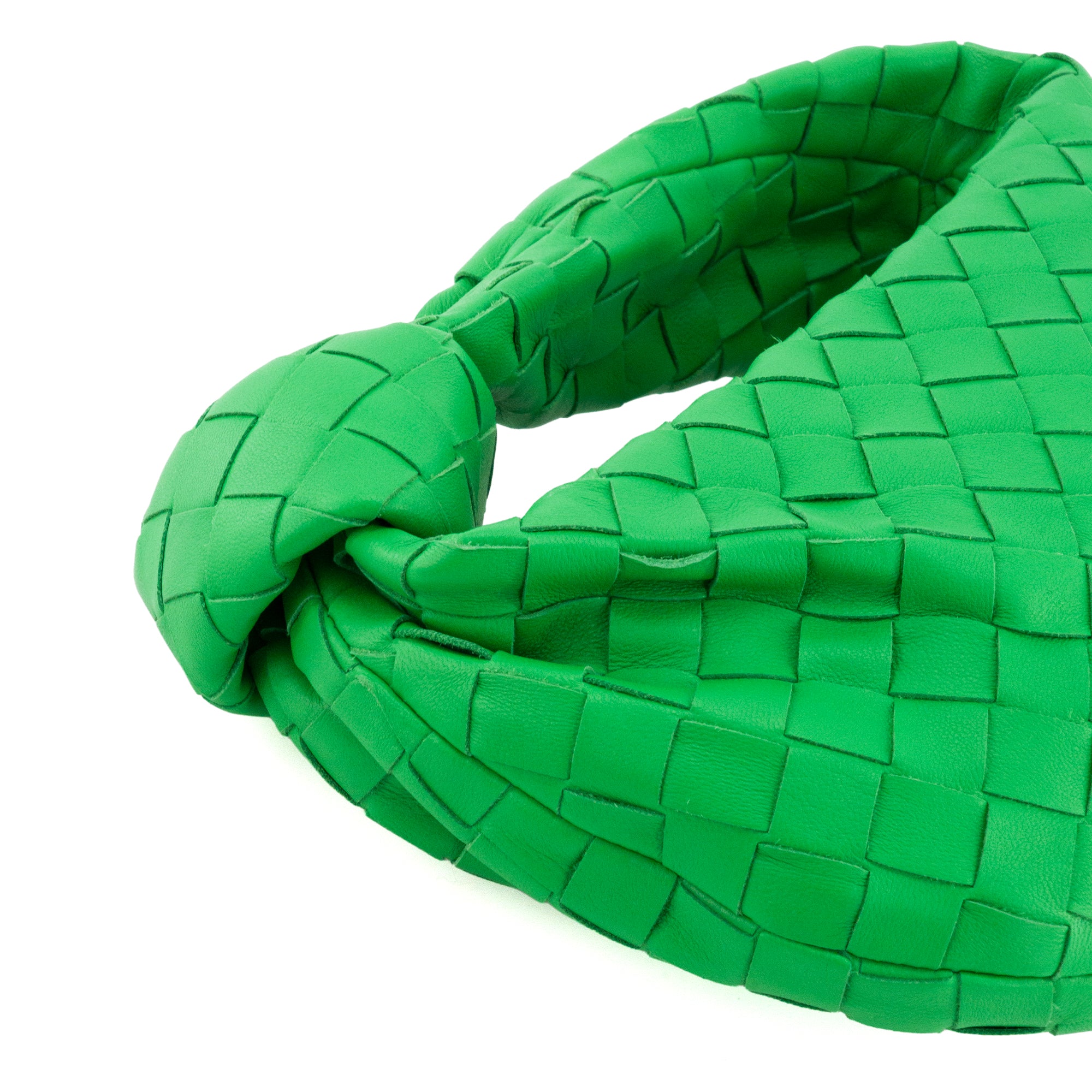 BOTTEGA VENETA - Sac à main Jodie mini Bottega Veneta en cuir vert