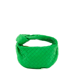 BOTTEGA VENETA - Sac à main Jodie mini Bottega Veneta en cuir vert
