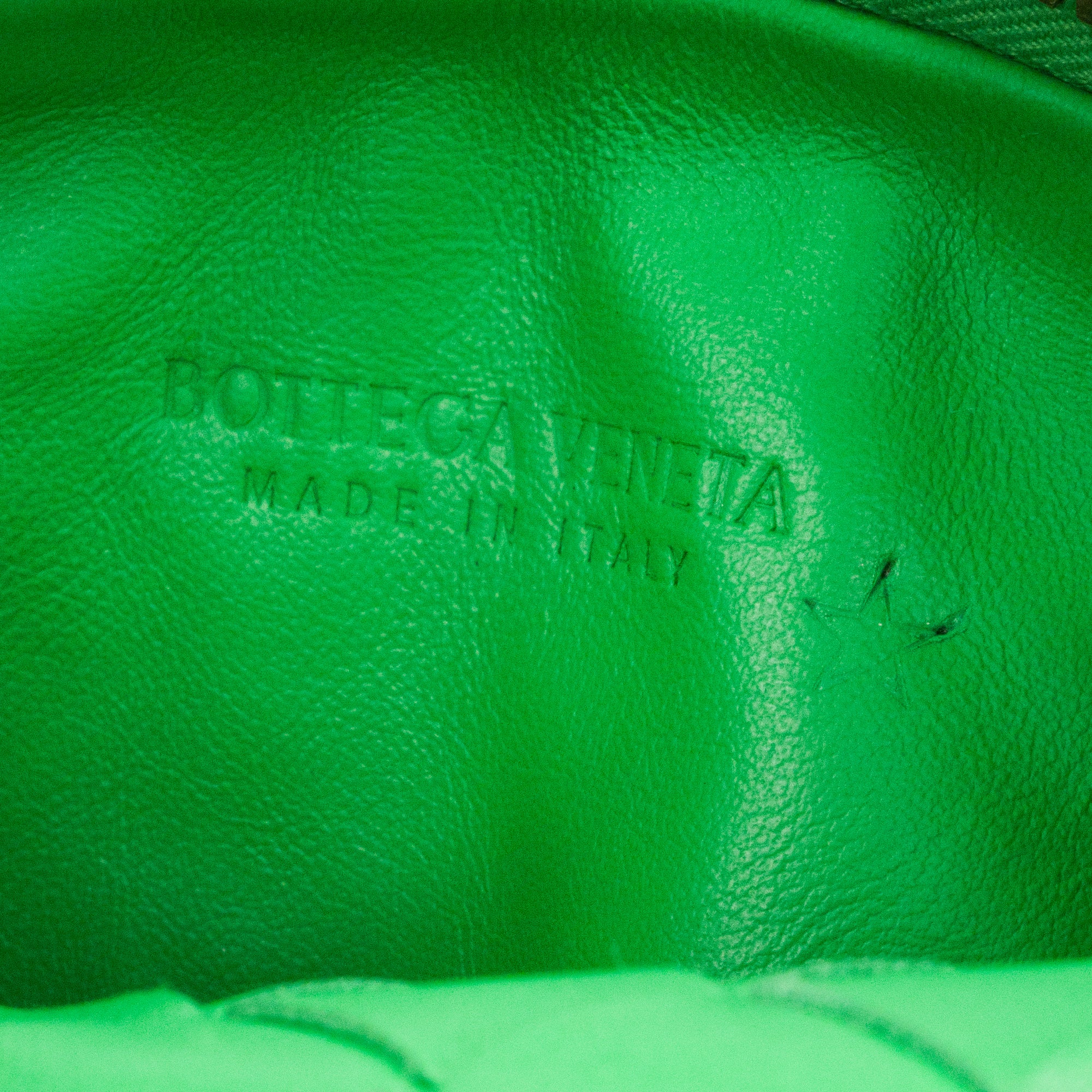 BOTTEGA VENETA - Sac à main Jodie mini Bottega Veneta en cuir vert